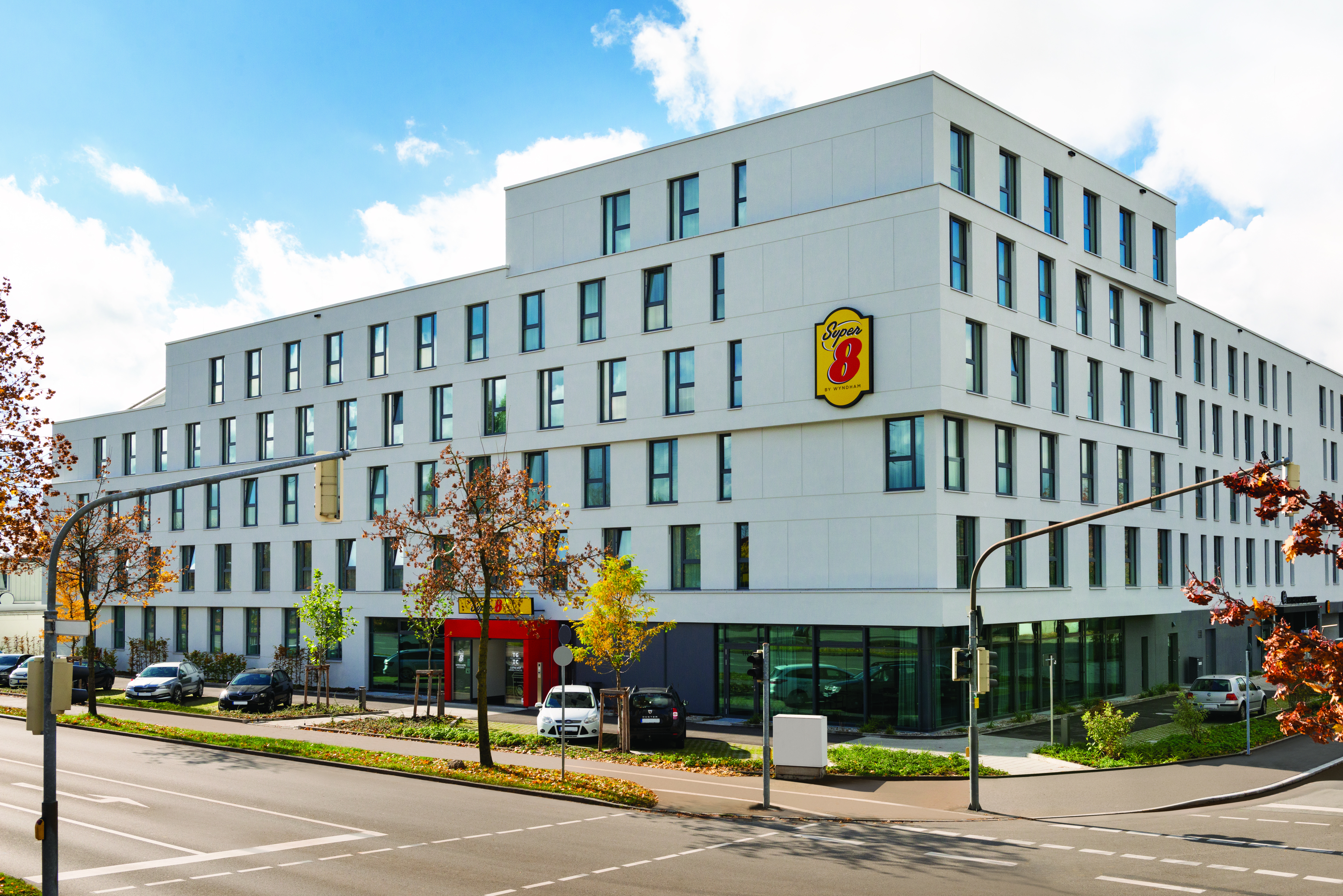 Exterior of Super 8 by Wyndham Augsburg hotel in Augsburg, Other than US/Canada