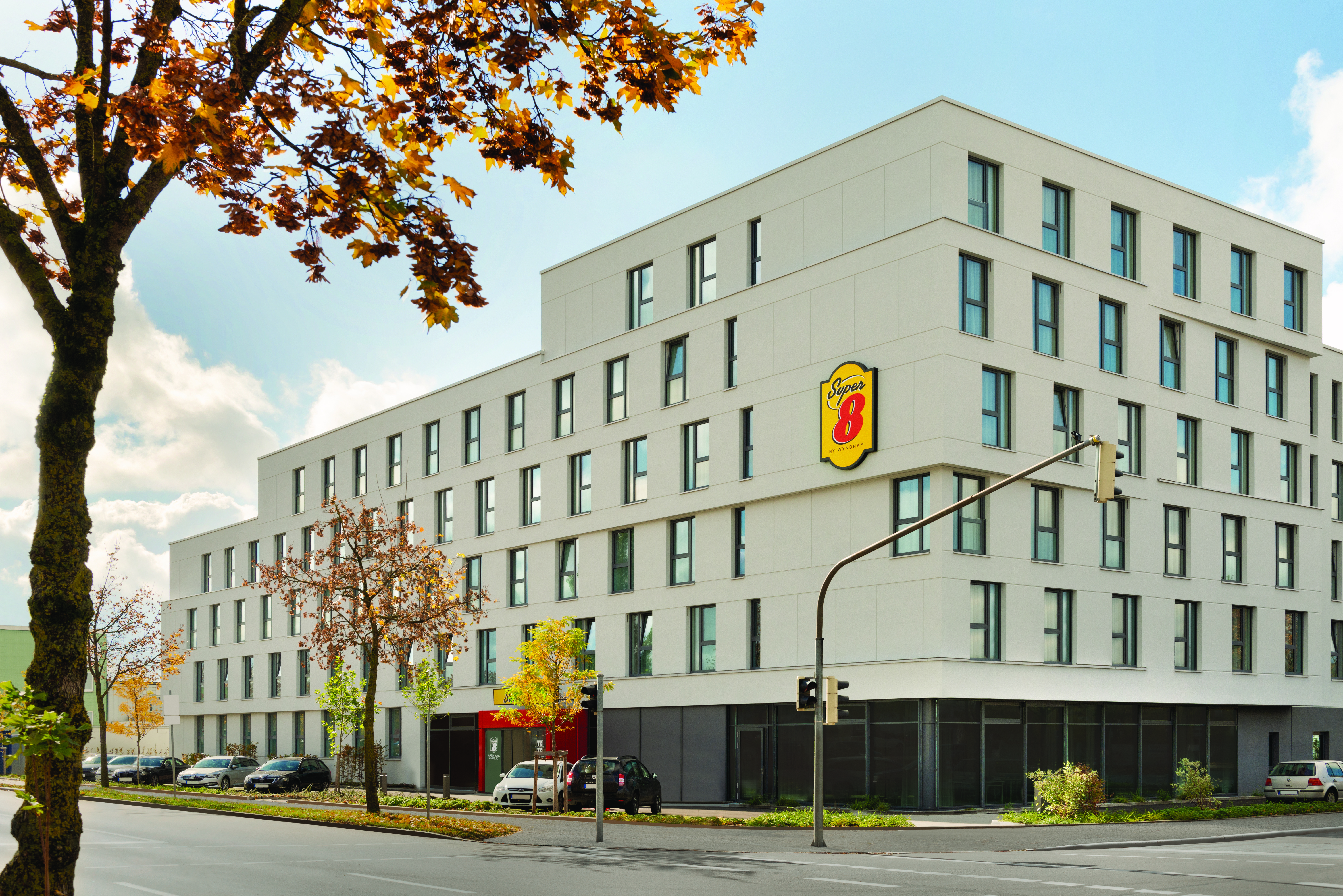 Exterior of Super 8 by Wyndham Augsburg hotel in Augsburg, Other than US/Canada