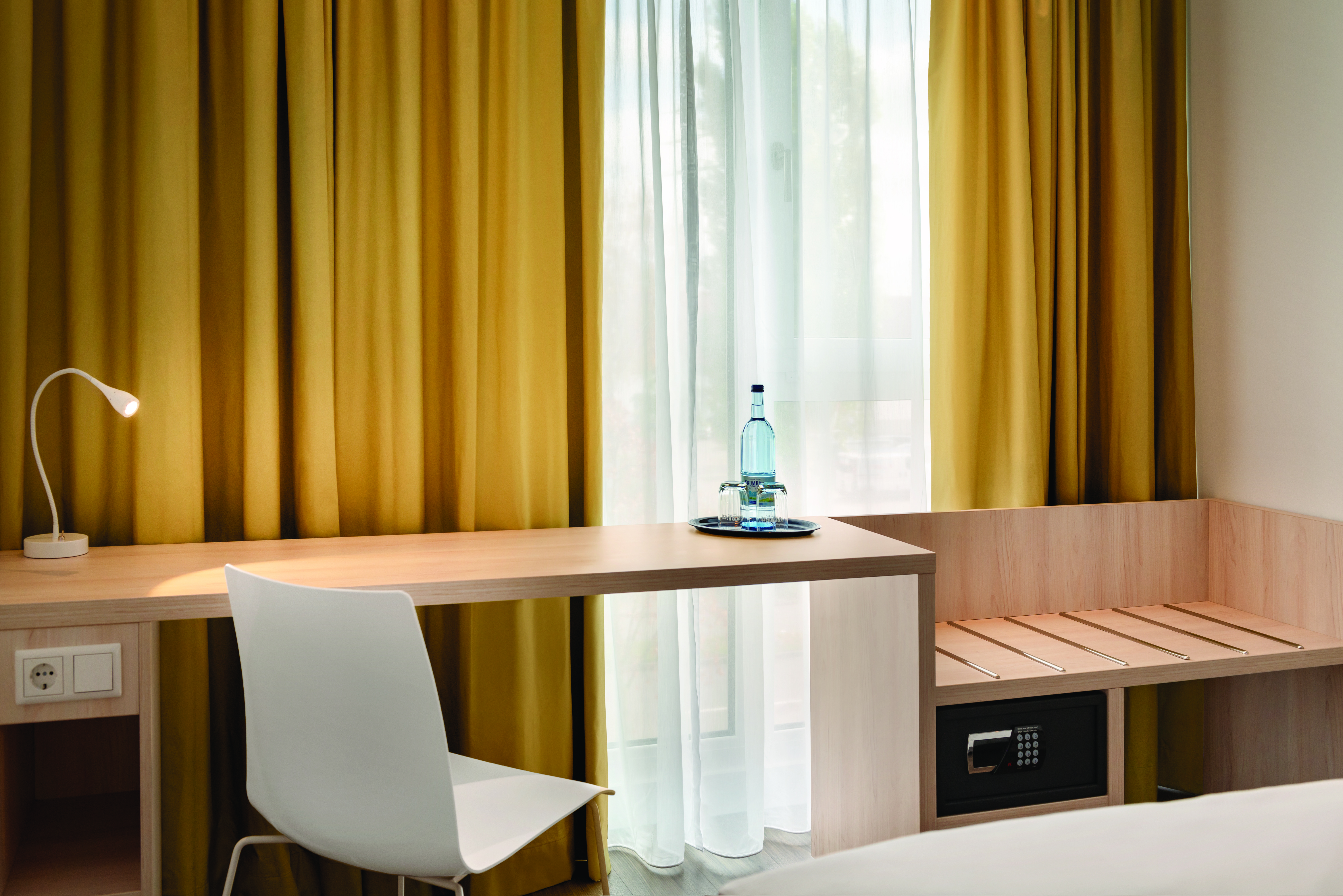 Guest room at the Super 8 by Wyndham Augsburg in Augsburg, Other than US/Canada
