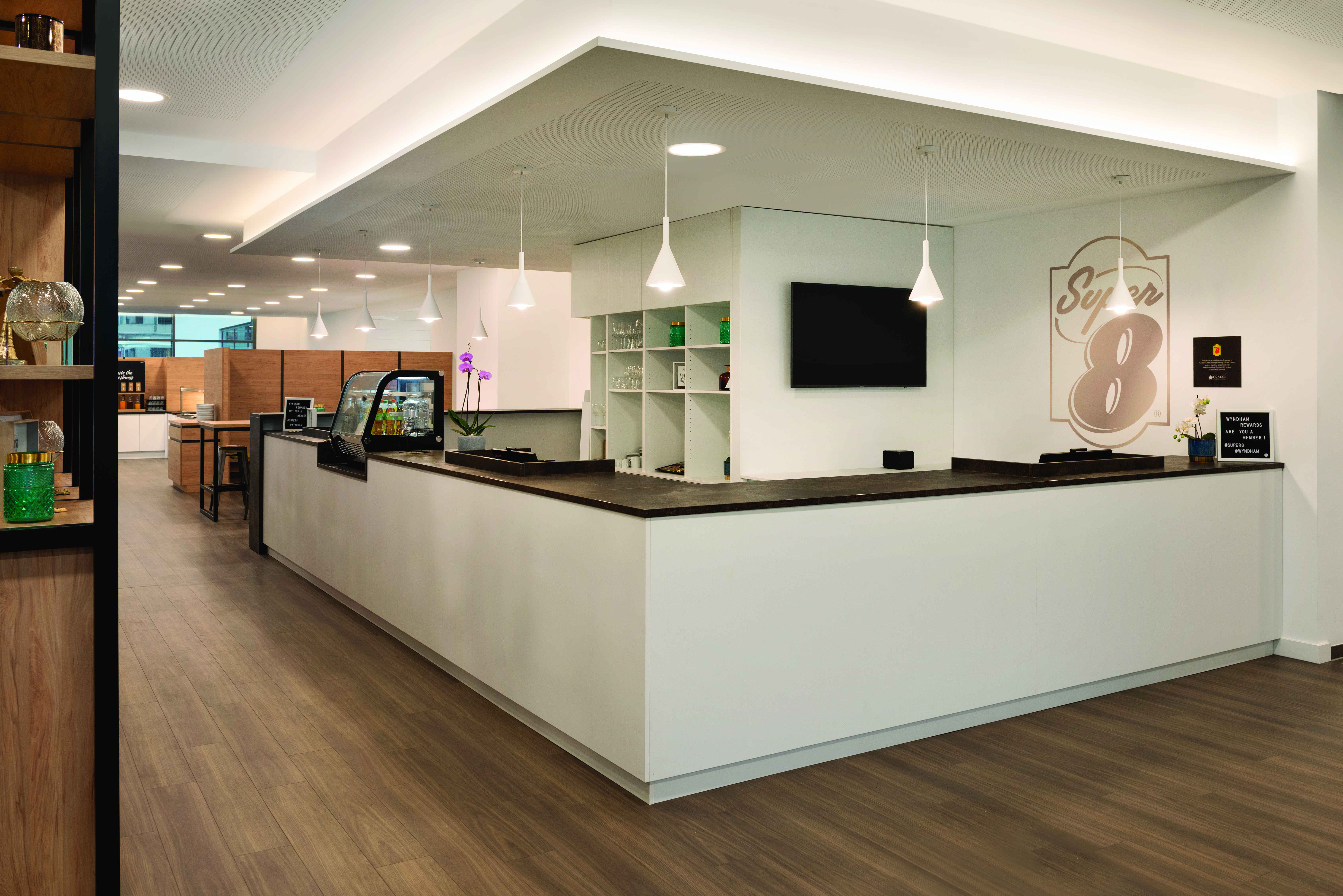 Super 8 by Wyndham Augsburg reception in Augsburg, Other than US/Canada