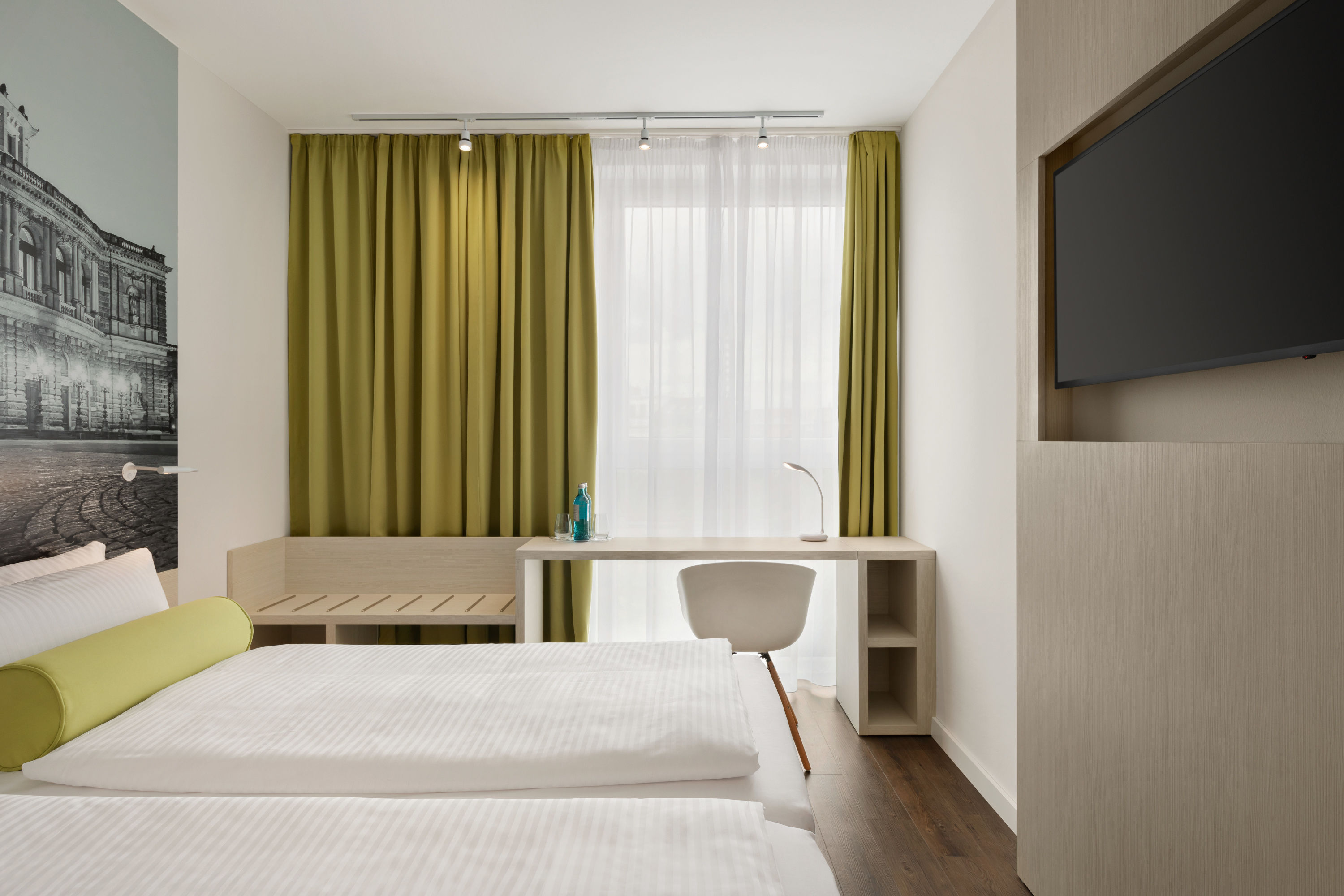 Guest room at the Super 8 by Wyndham Dresden in Dresden, Other than US/Canada