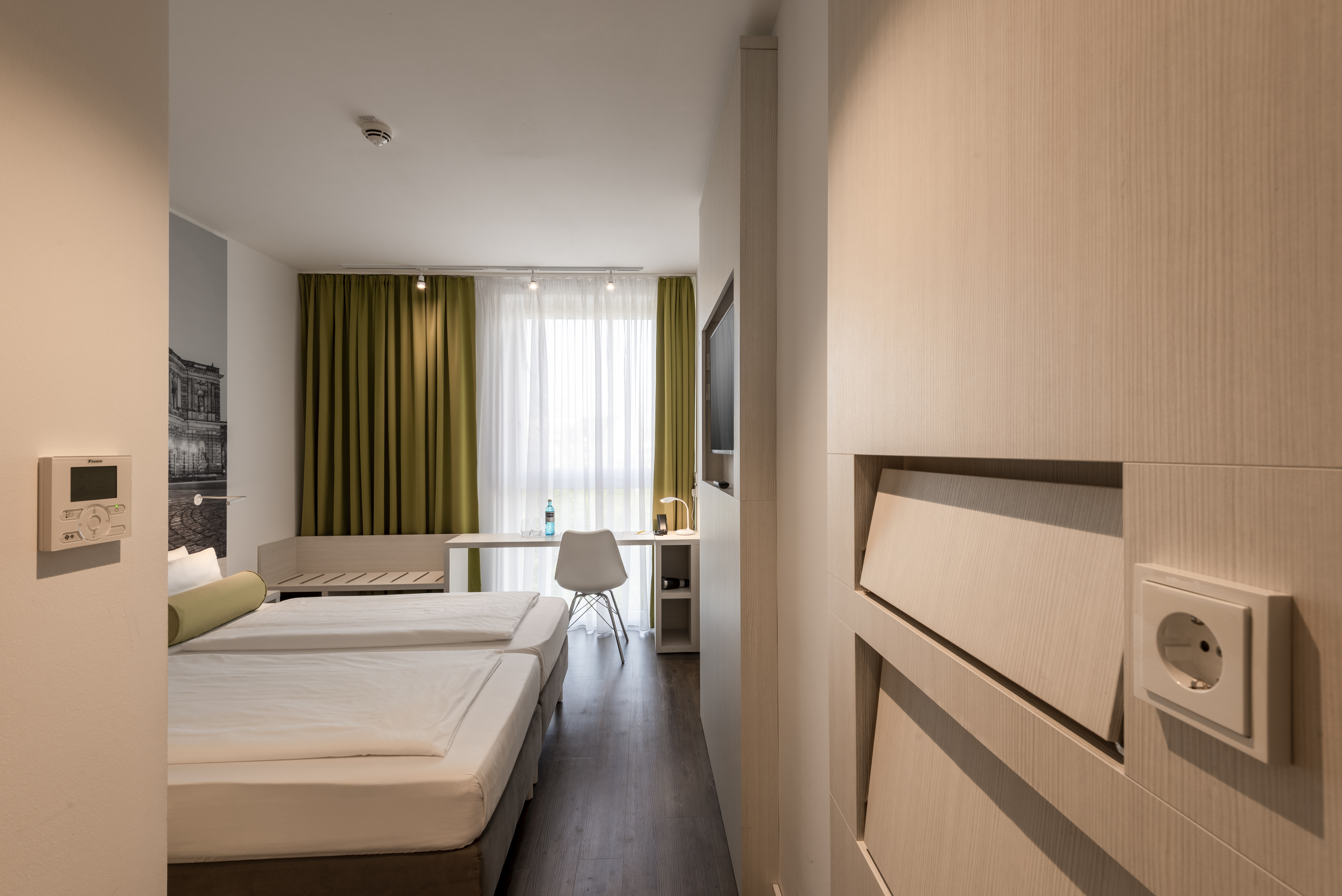 Guest room at the Super 8 by Wyndham Dresden in Dresden, Other than US/Canada