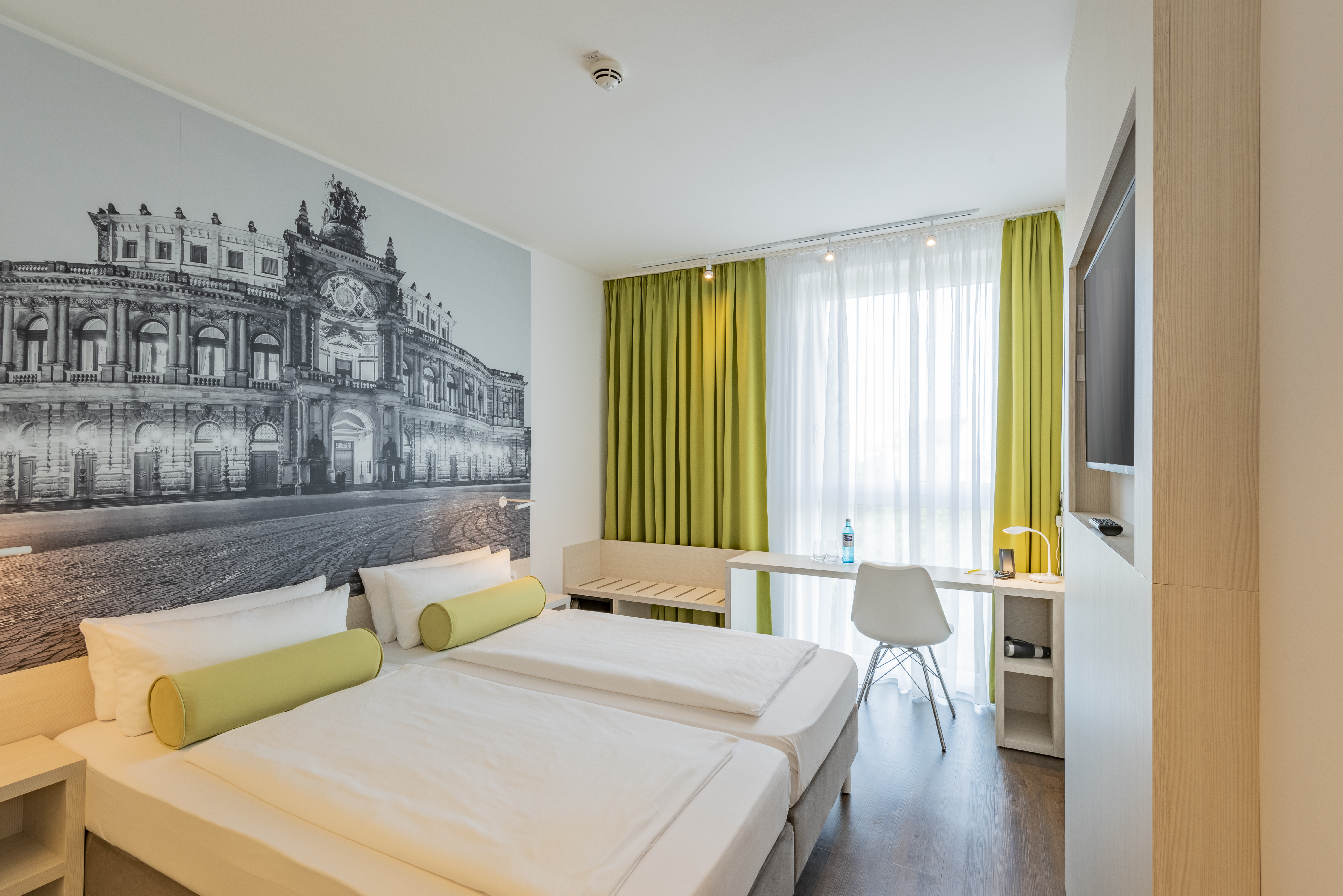 Guest room at the Super 8 by Wyndham Dresden in Dresden, Other than US/Canada