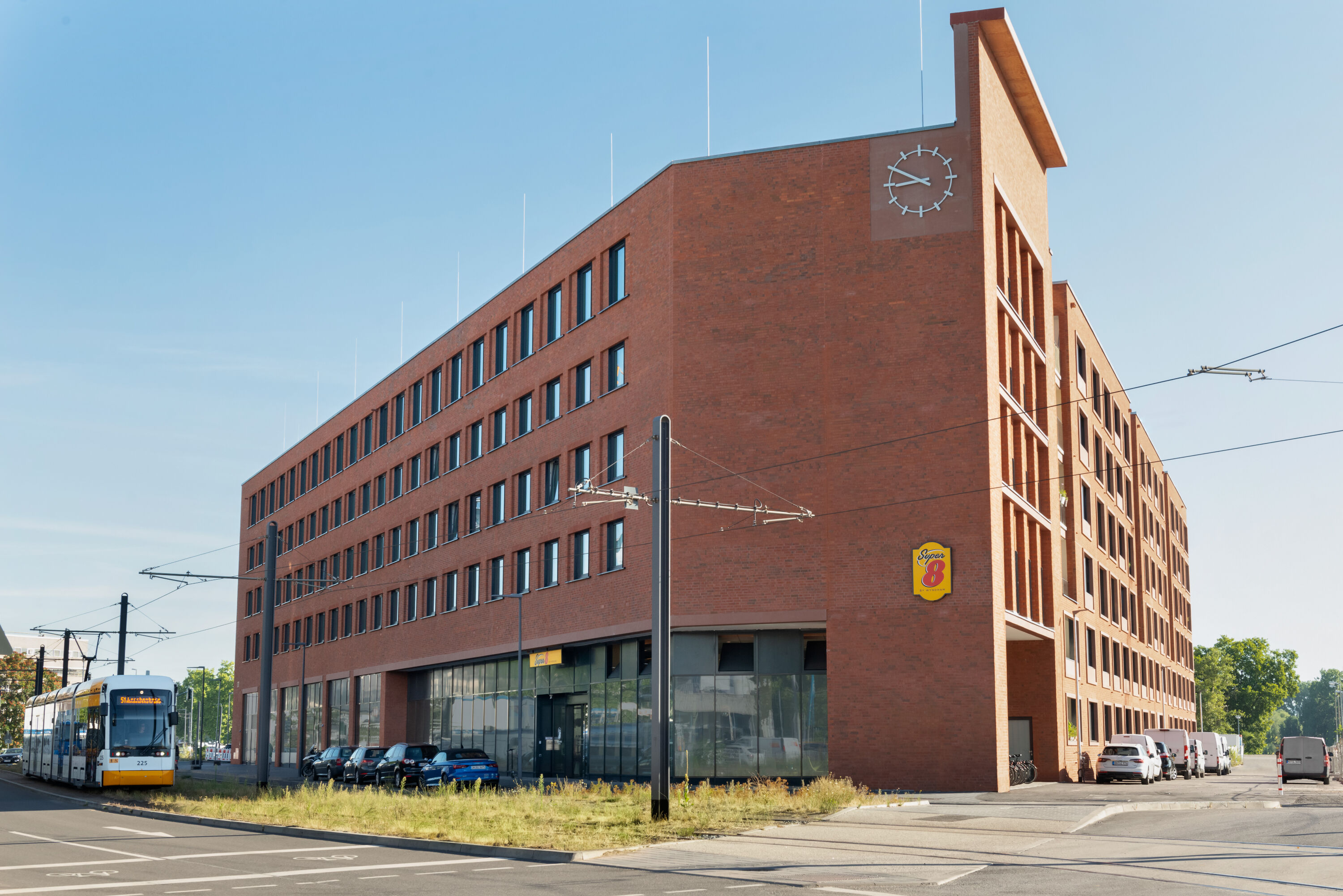 Exterior of Super 8 by Wyndham Mainz Zollhafen hotel in Mainz, Other than US/Canada
