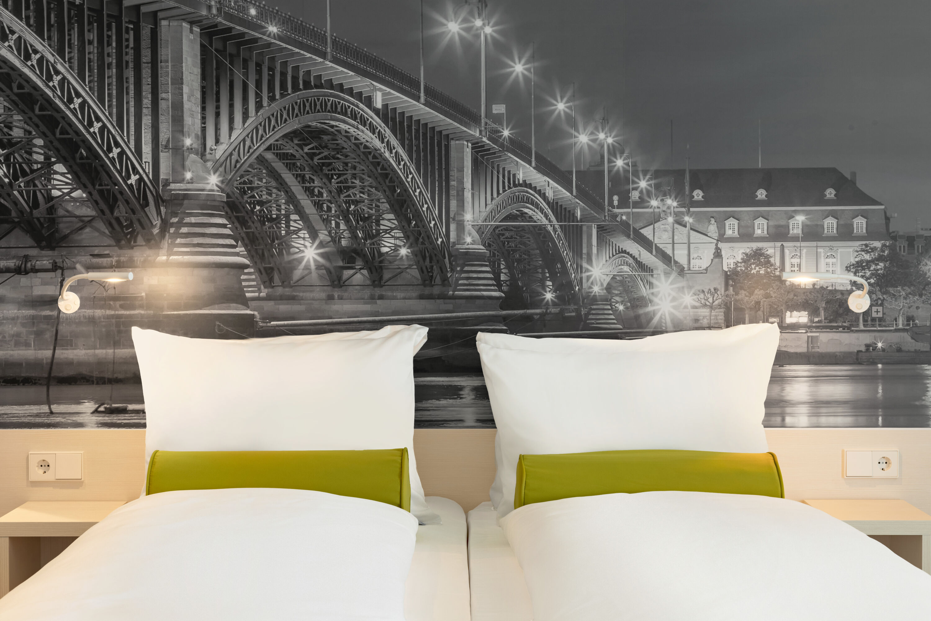 Guest room at the Super 8 by Wyndham Mainz Zollhafen in Mainz, Other than US/Canada