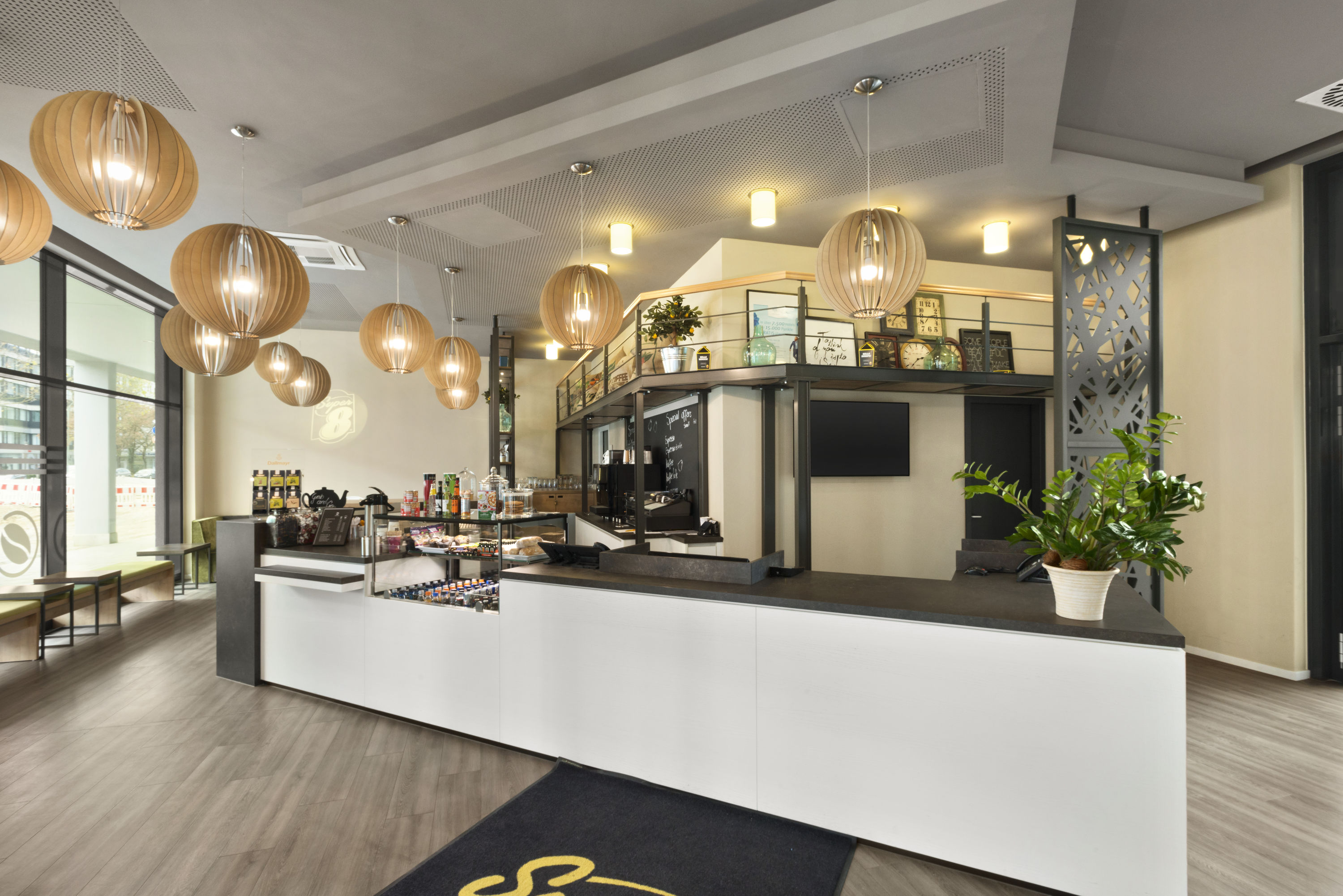 Super 8 by Wyndham Munich City West reception in Munich, Other than US/Canada