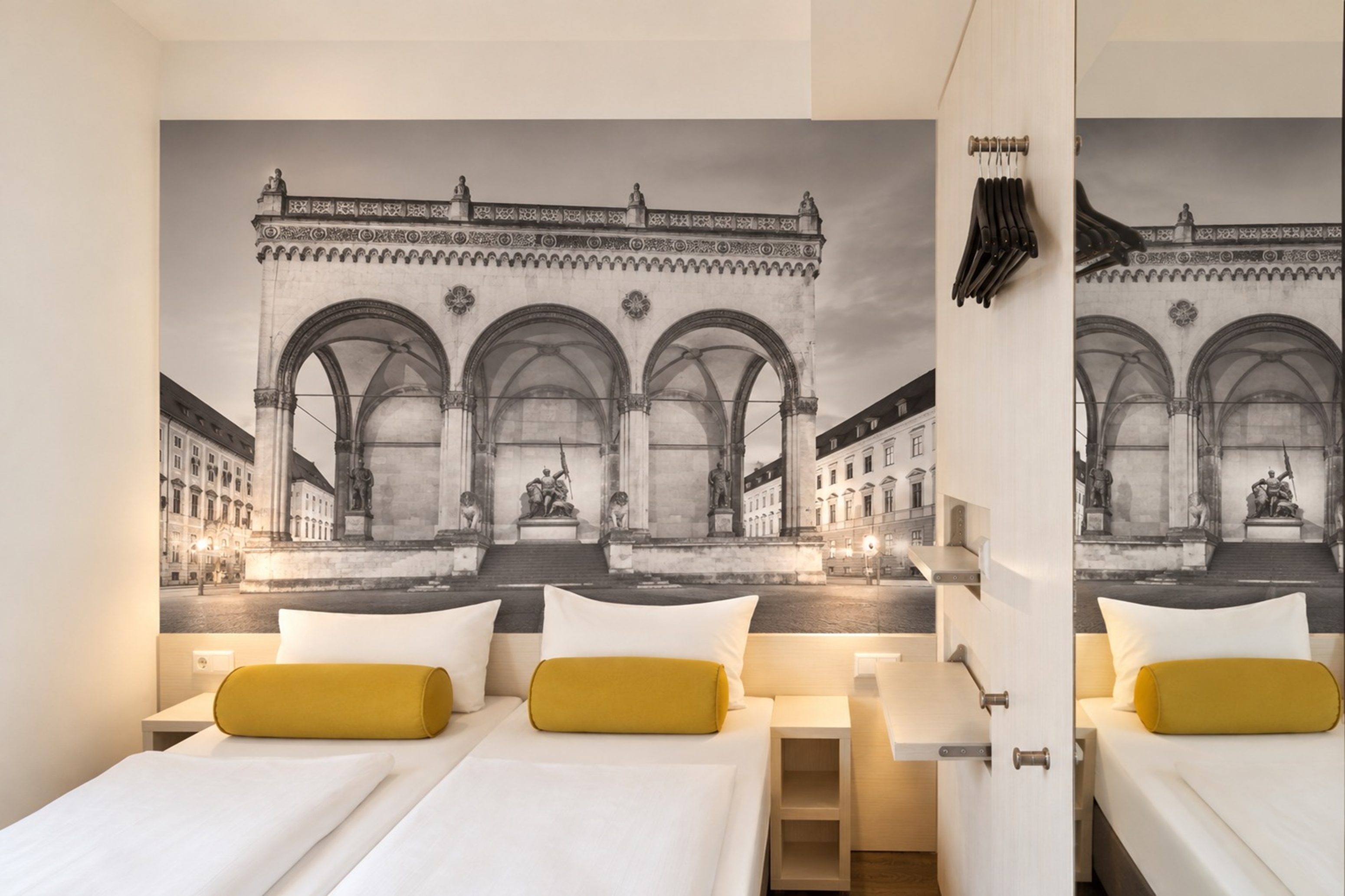 Guest room at the Super 8 by Wyndham Munich City North in Munich, Other than US/Canada
