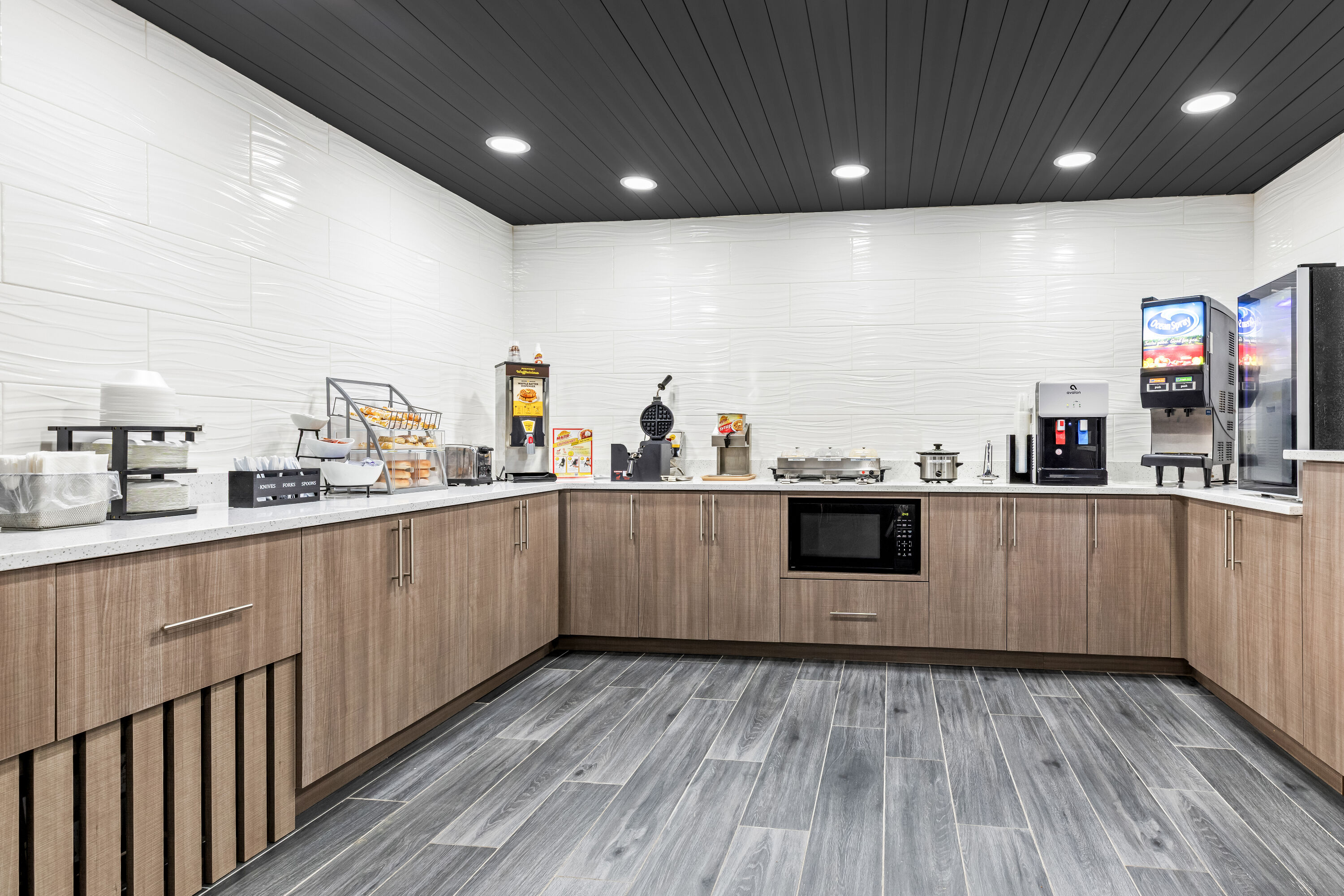 Free breakfast at Super 8 by Wyndham Athens in Athens, Alabama