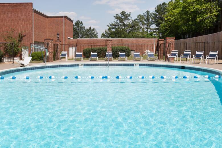 Pool at the Super 8 Phenix City in Phenix City, Alabama