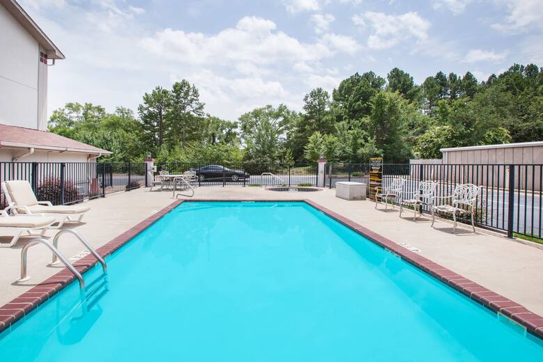 Pool at the Super 8 Hot Springs in Hot Springs, Arkansas