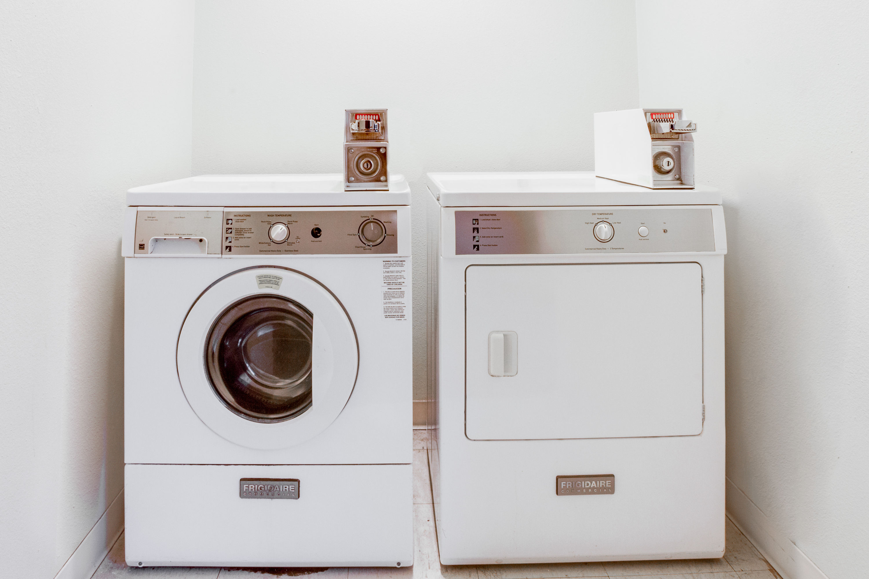 Laundry facilities at Super 8 by Wyndham Morrilton in Morrilton, Arkansas