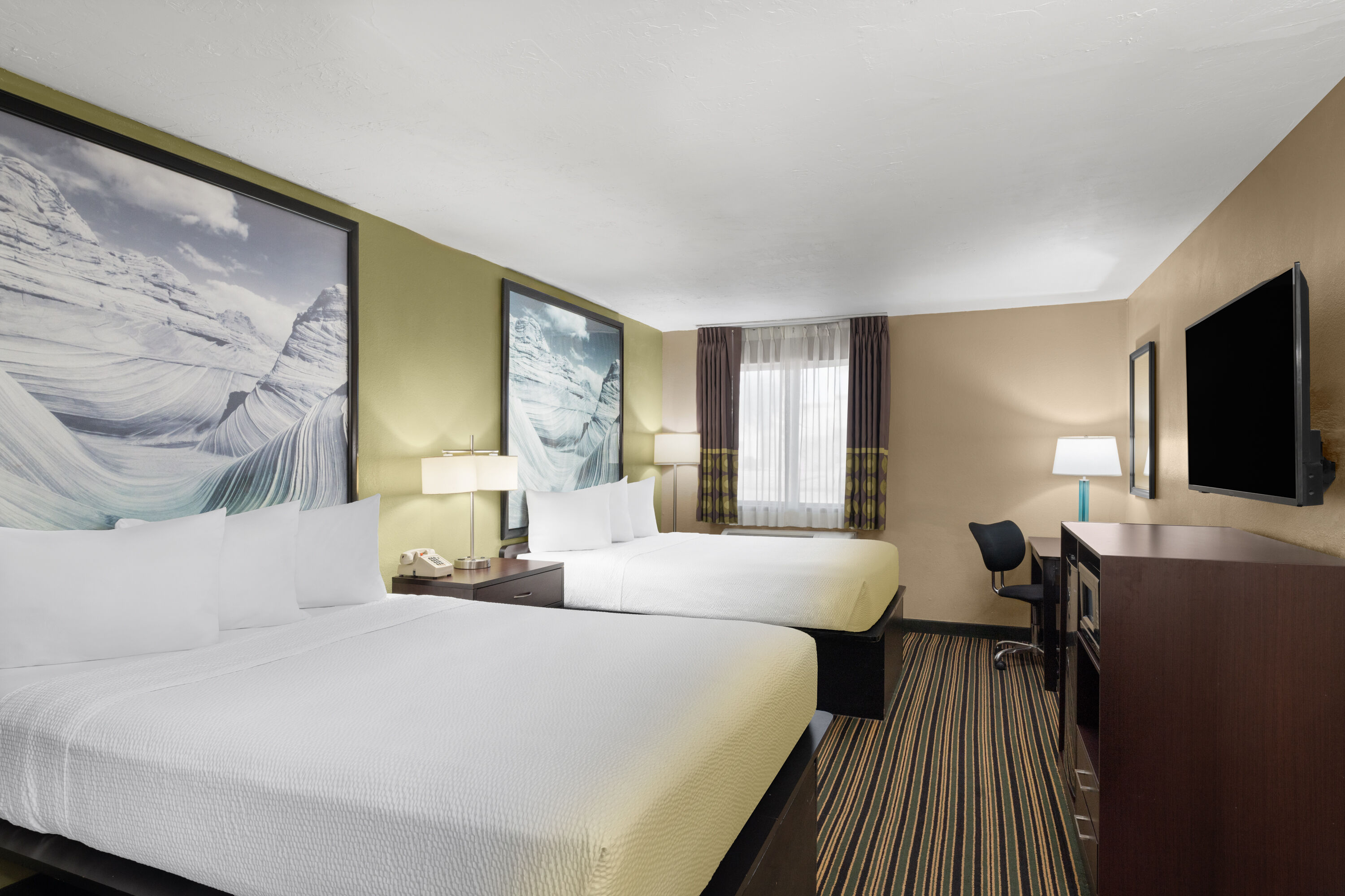 Guest room at the Super 8 by Wyndham Casa Grande in Casa Grande, Arizona