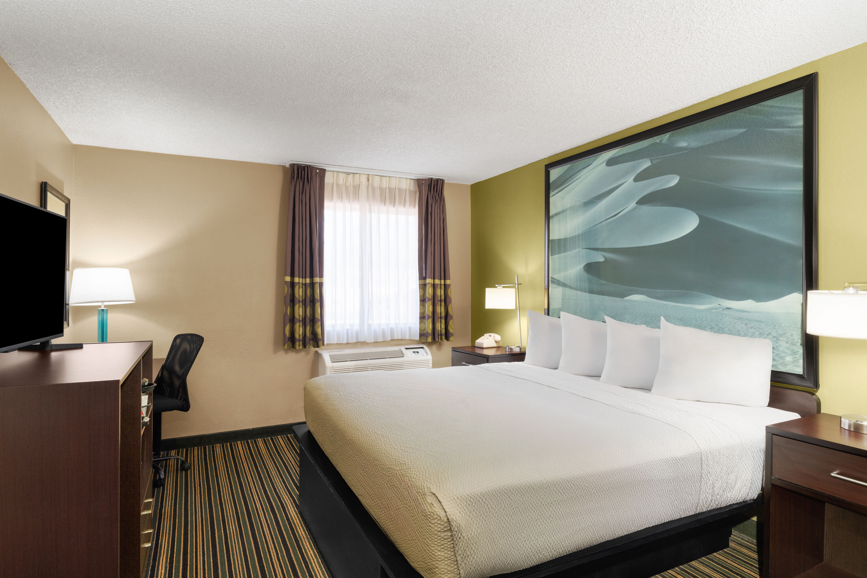 Guest room at the Super 8 by Wyndham Casa Grande in Casa Grande, Arizona