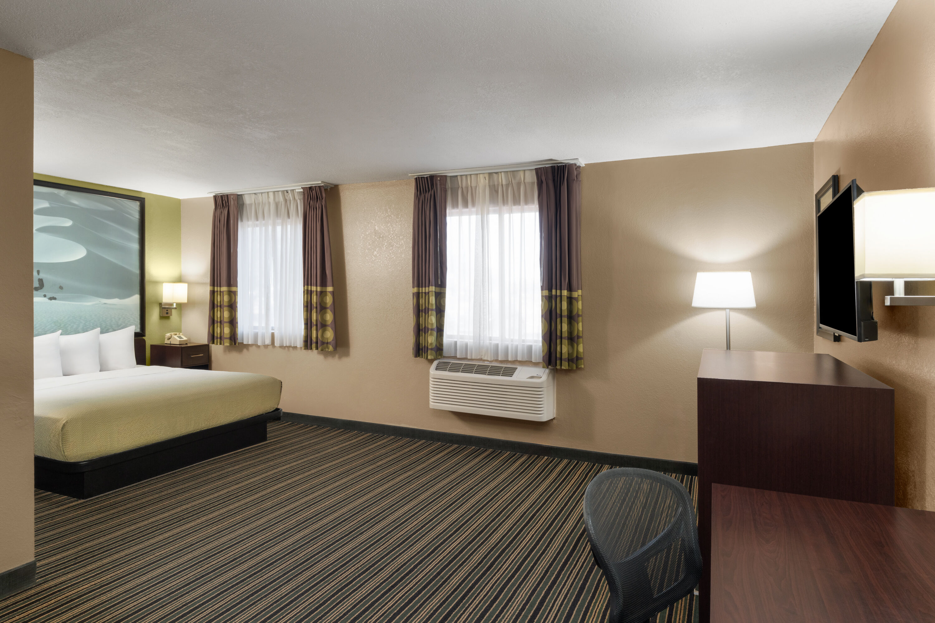 Guest room at the Super 8 by Wyndham Casa Grande in Casa Grande, Arizona