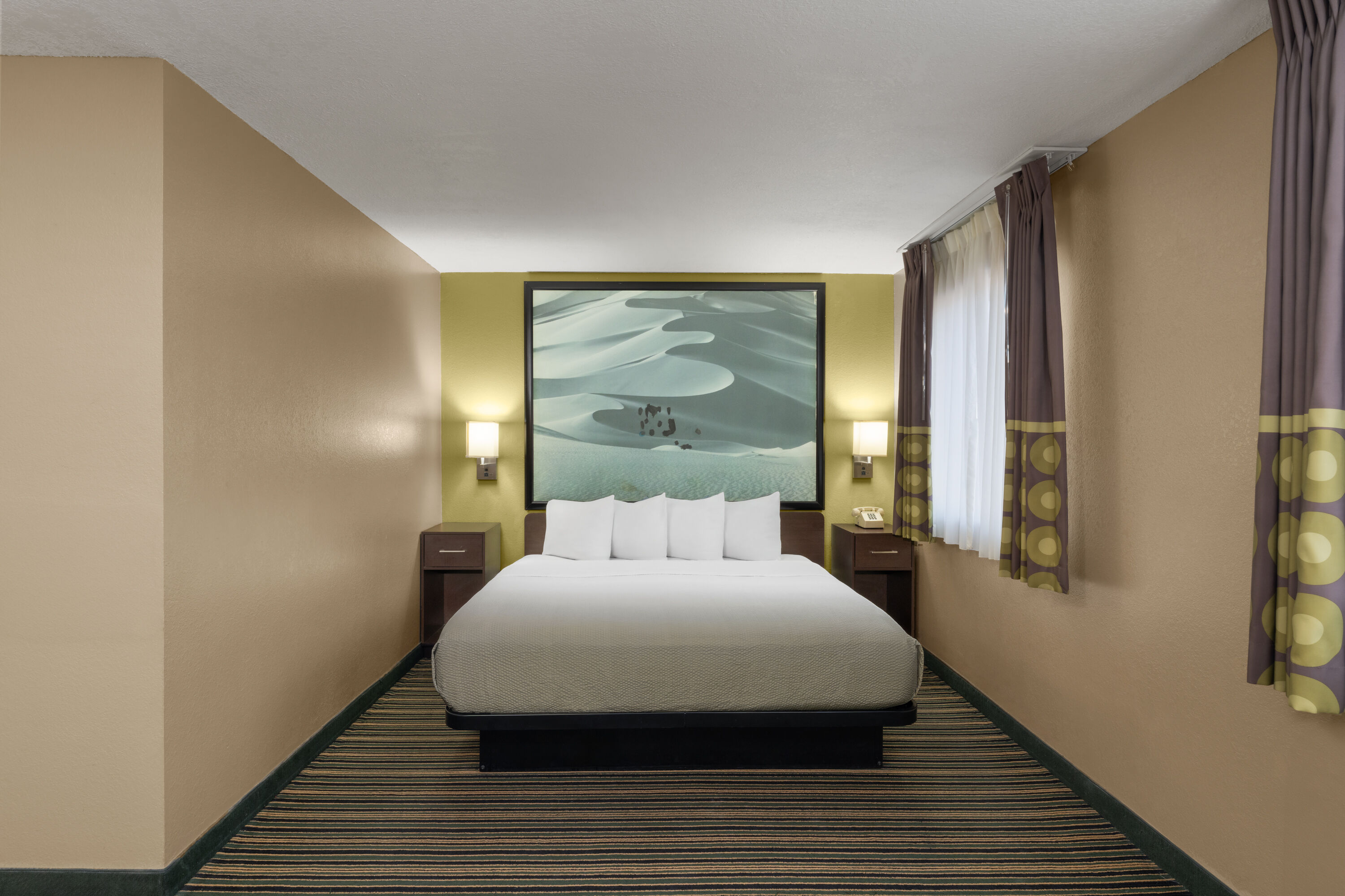 Guest room at the Super 8 by Wyndham Casa Grande in Casa Grande, Arizona