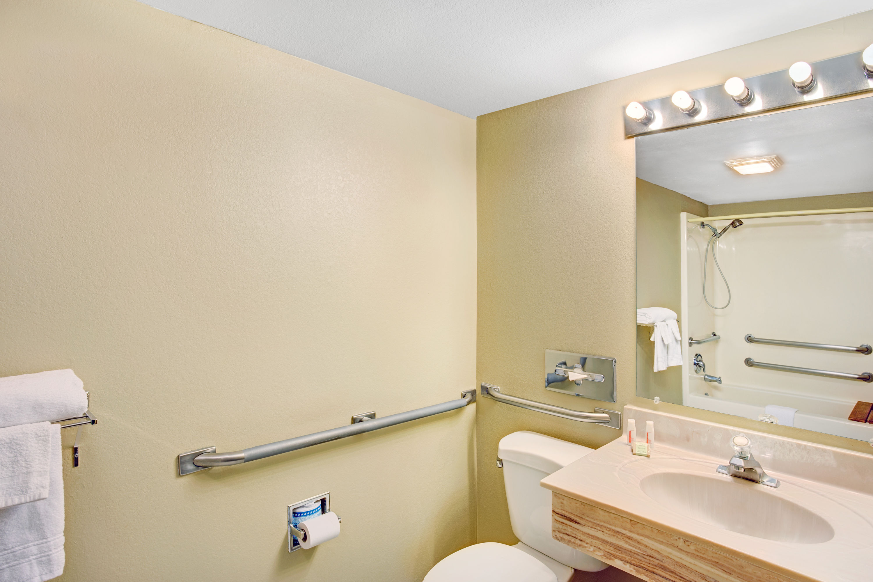 Guest room at the Super 8 by Wyndham Casa Grande in Casa Grande, Arizona
