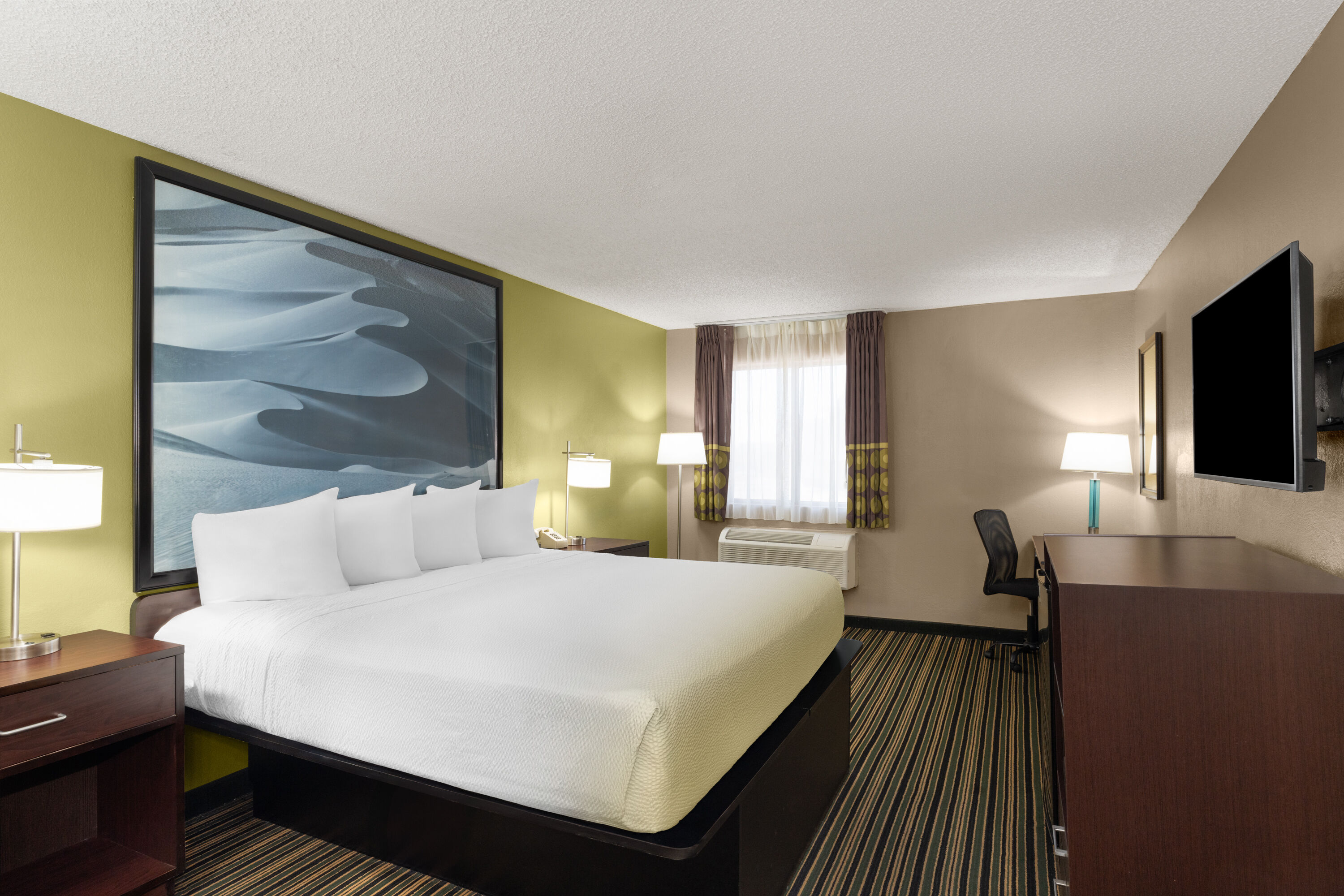 Guest room at the Super 8 by Wyndham Casa Grande in Casa Grande, Arizona