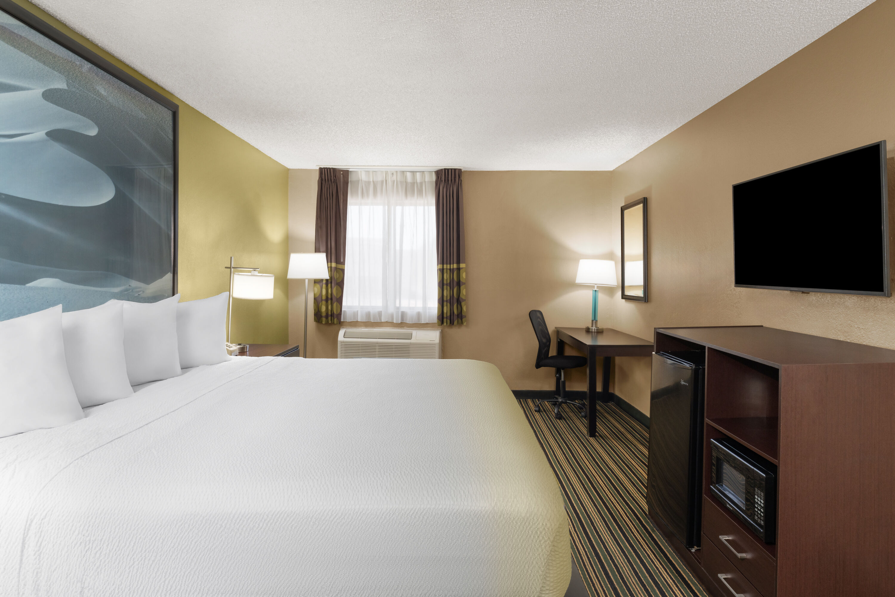 Guest room at the Super 8 by Wyndham Casa Grande in Casa Grande, Arizona