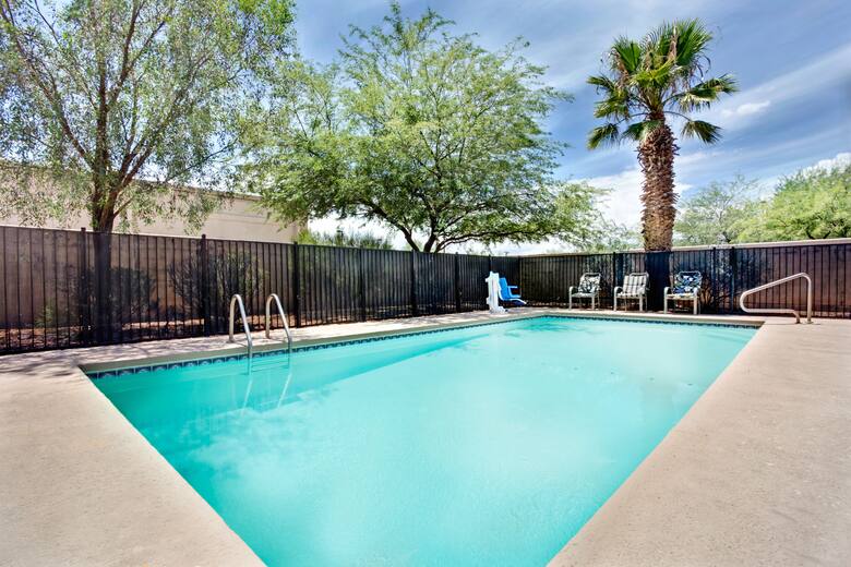 Pool at the Super 8 Casa Grande in Casa Grande, Arizona