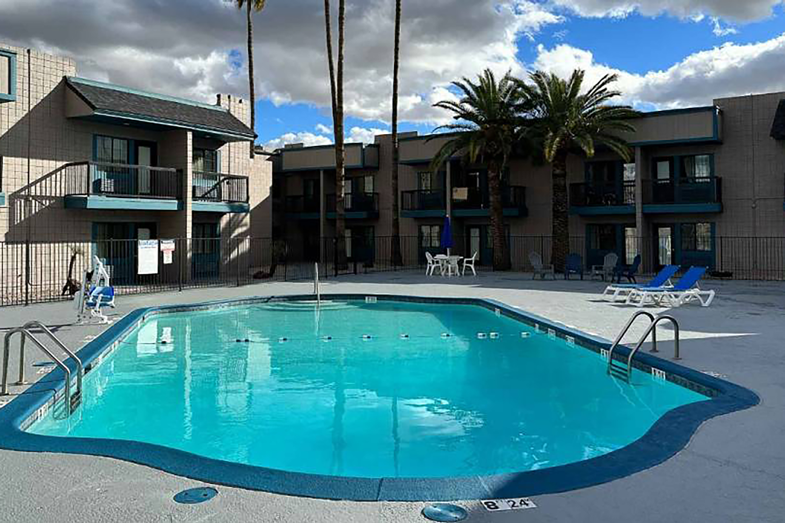 Pool at the Super 8 by Wyndham Mesa Downtown Near Convention Center in Mesa, Arizona