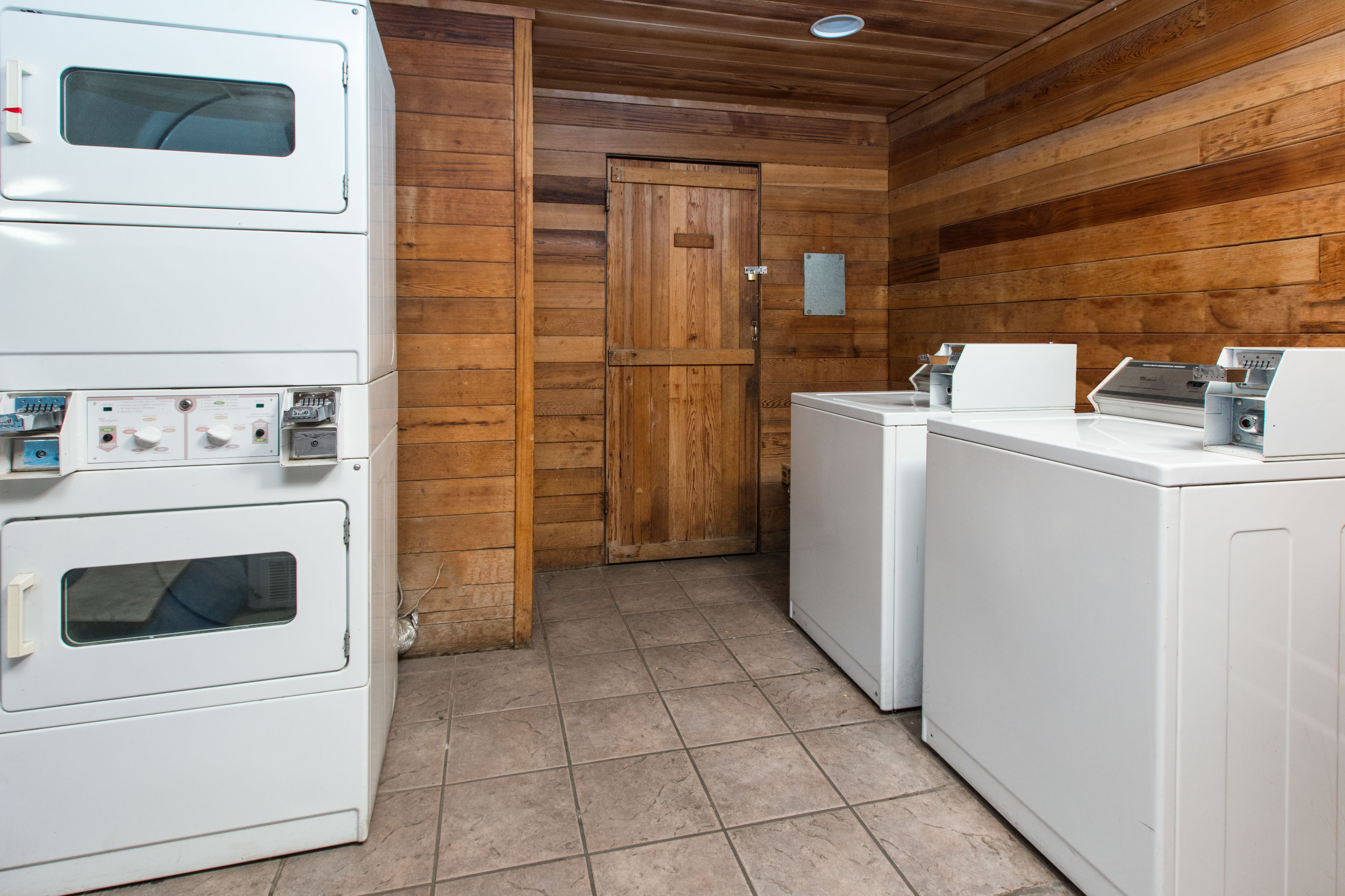 Laundry facilities at Super 8 by Wyndham Bishop in Bishop, California