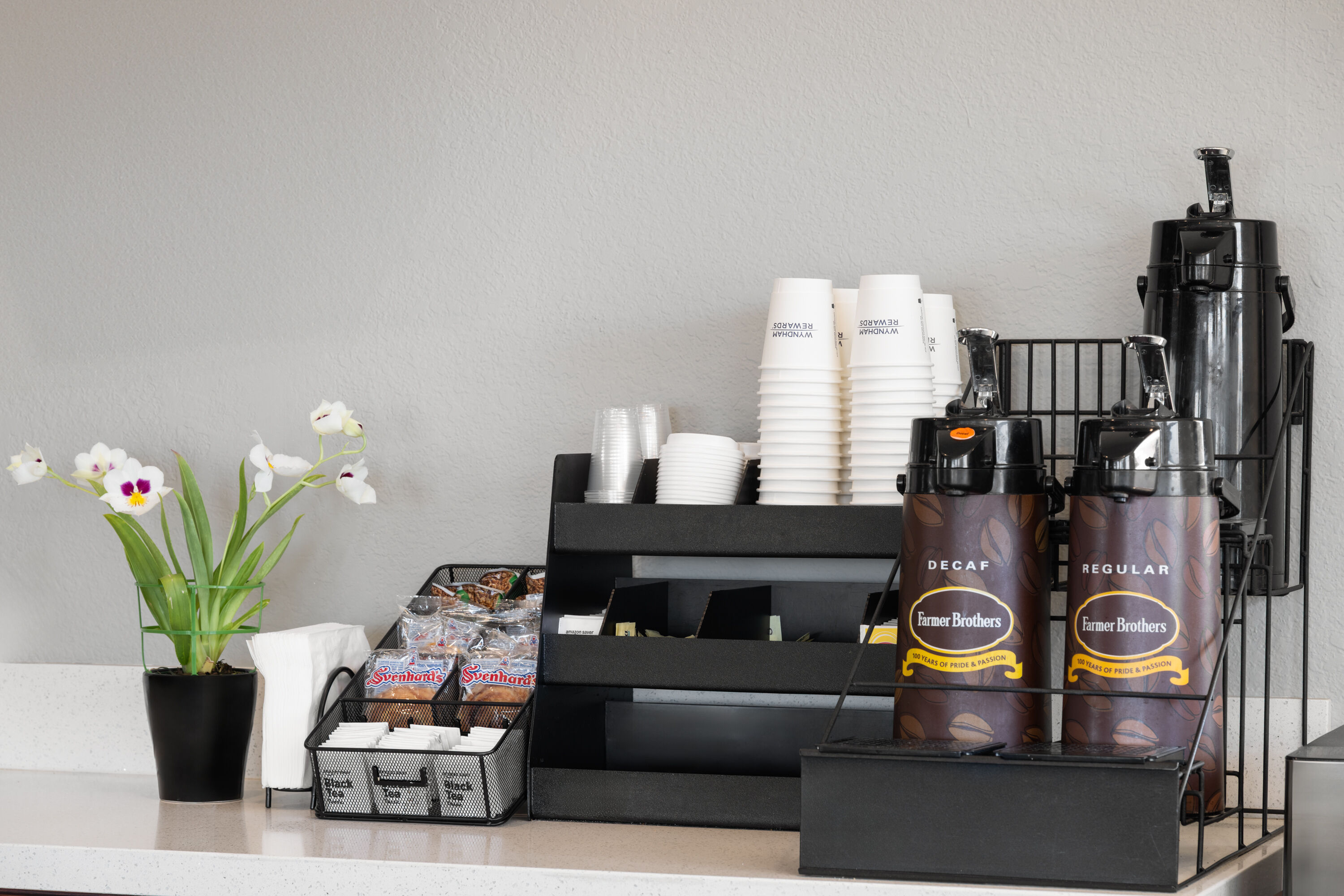 Free breakfast at Super 8 by Wyndham Fort Bragg in Fort Bragg, California