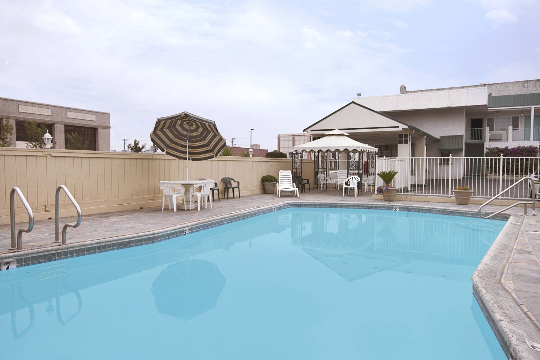 Pool at the Super 8 Fresno Convention Centre Area in Fresno, California Pool at the Super 8 Fresno Convention Centre Area in Fresno, California