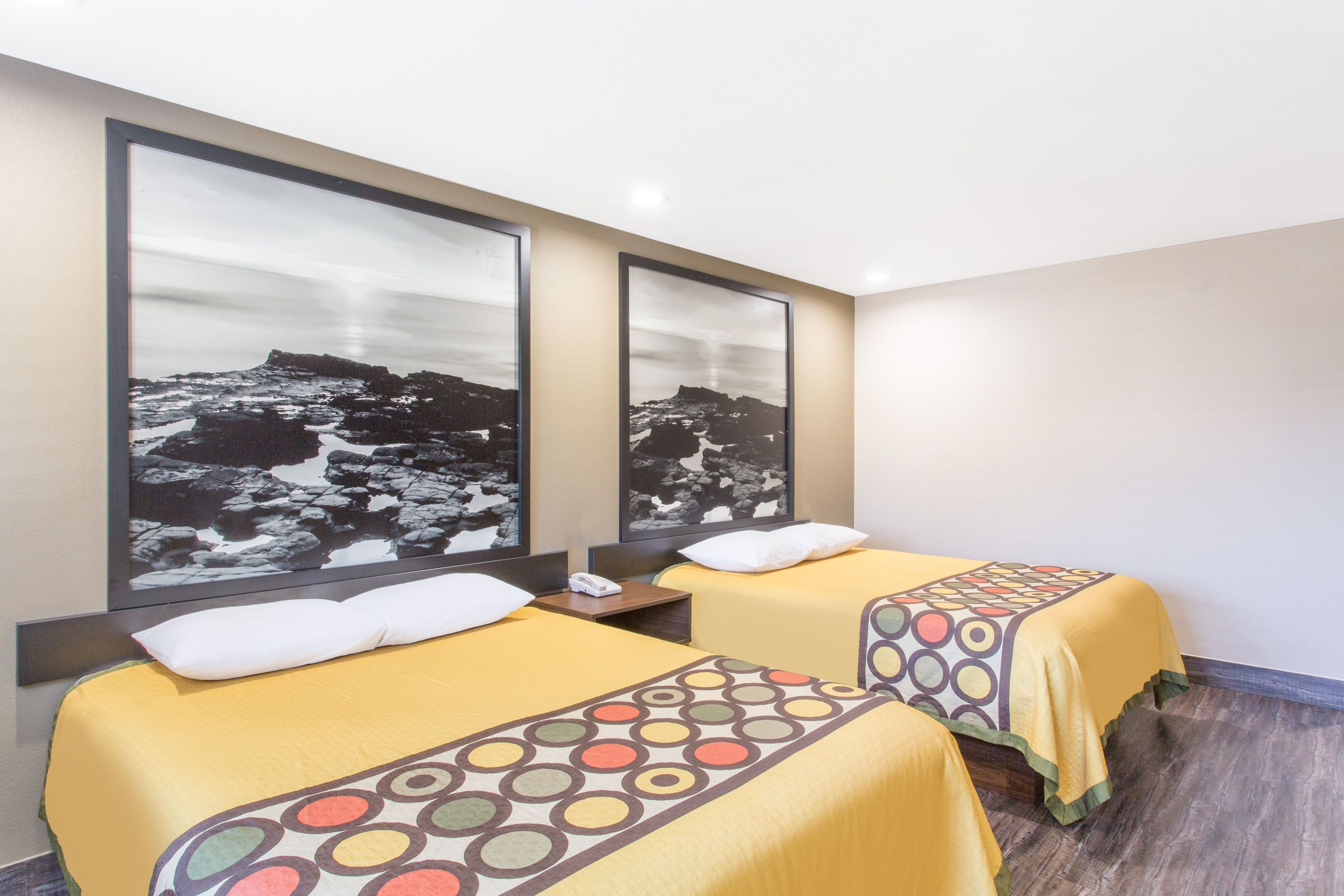 Guest room at the Super 8 by Wyndham National City Chula Vista in National City, California