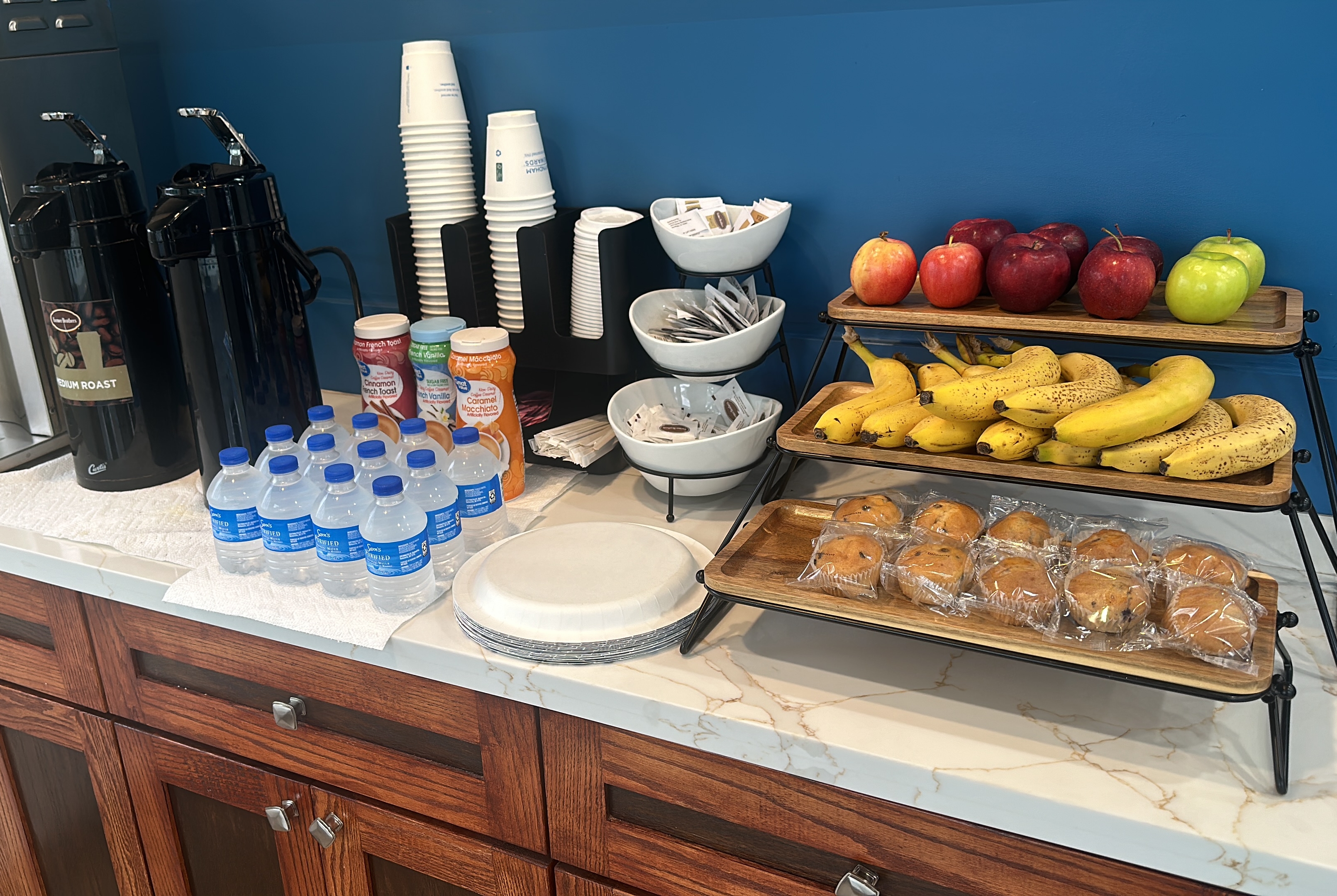 Free breakfast at Super 8 by Wyndham Oceanside Downtown in Oceanside, California