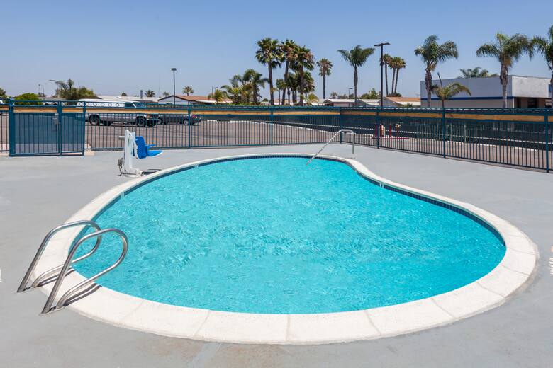 Pool at the Super 8 San Diego/Imperial Beach in San Diego, California