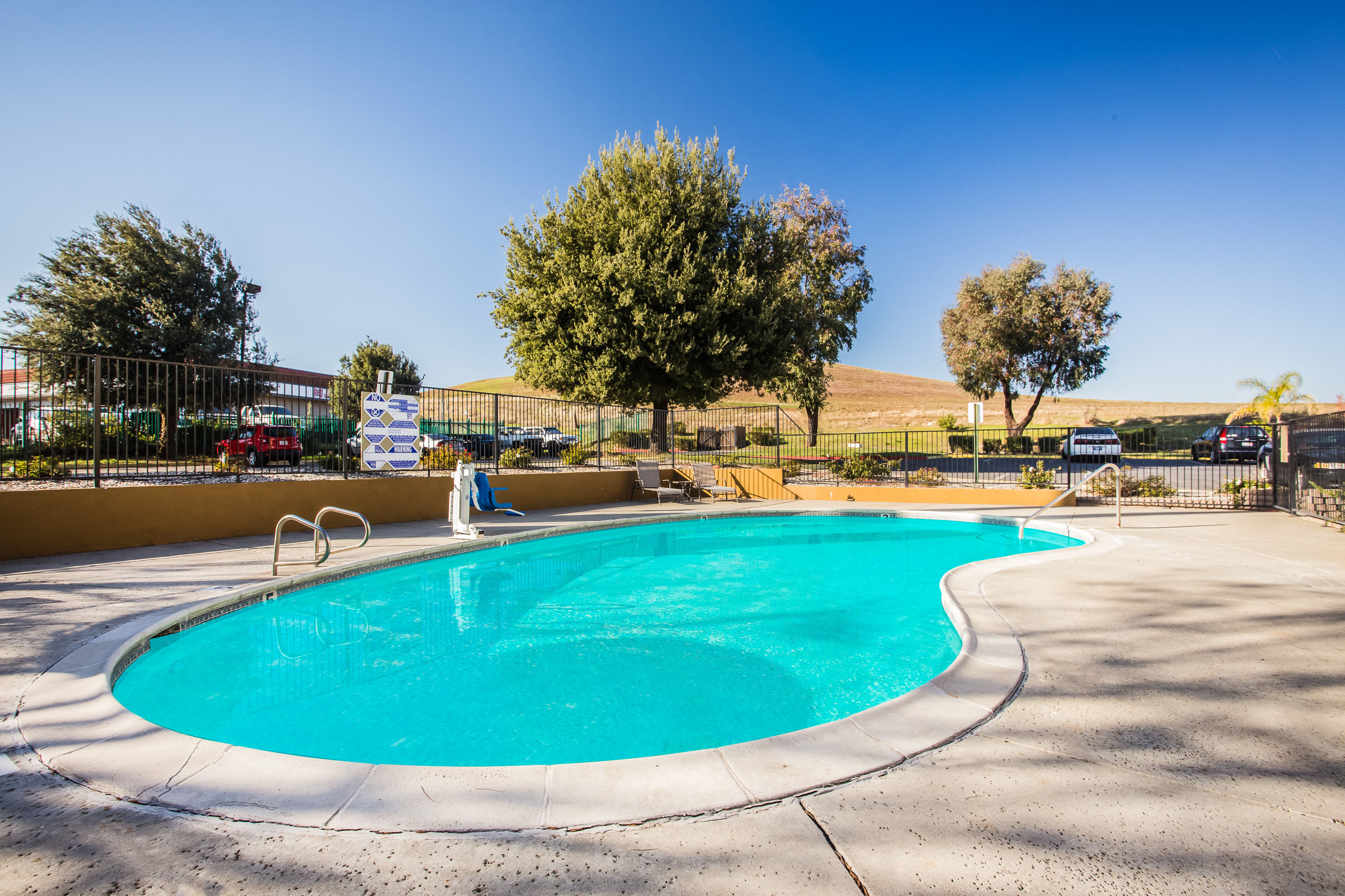 Pool at the Super 8 by Wyndham Vacaville in Vacaville, California