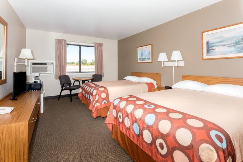 Guest room at the Super 8 Cos/Hwy. 24 E/PAFB Area in Colorado Springs, Colorado