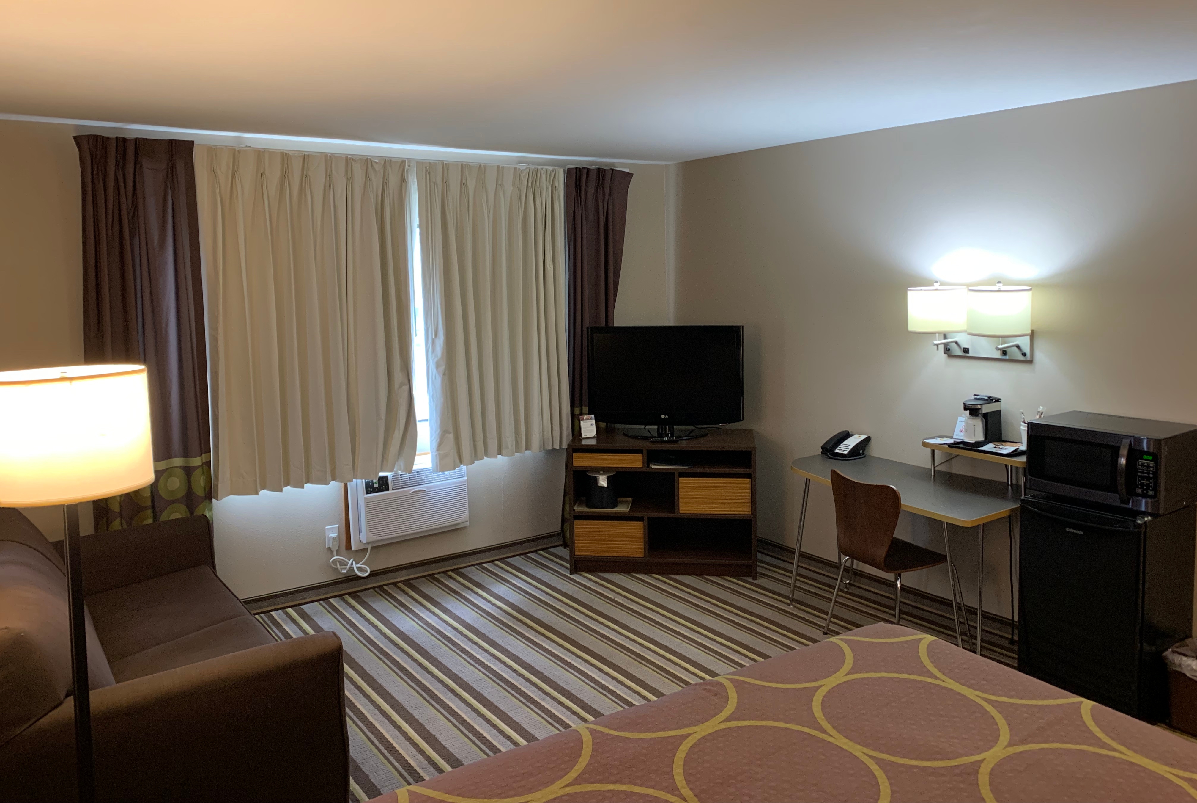 Guest room at the Super 8 by Wyndham Durango in Durango, Colorado