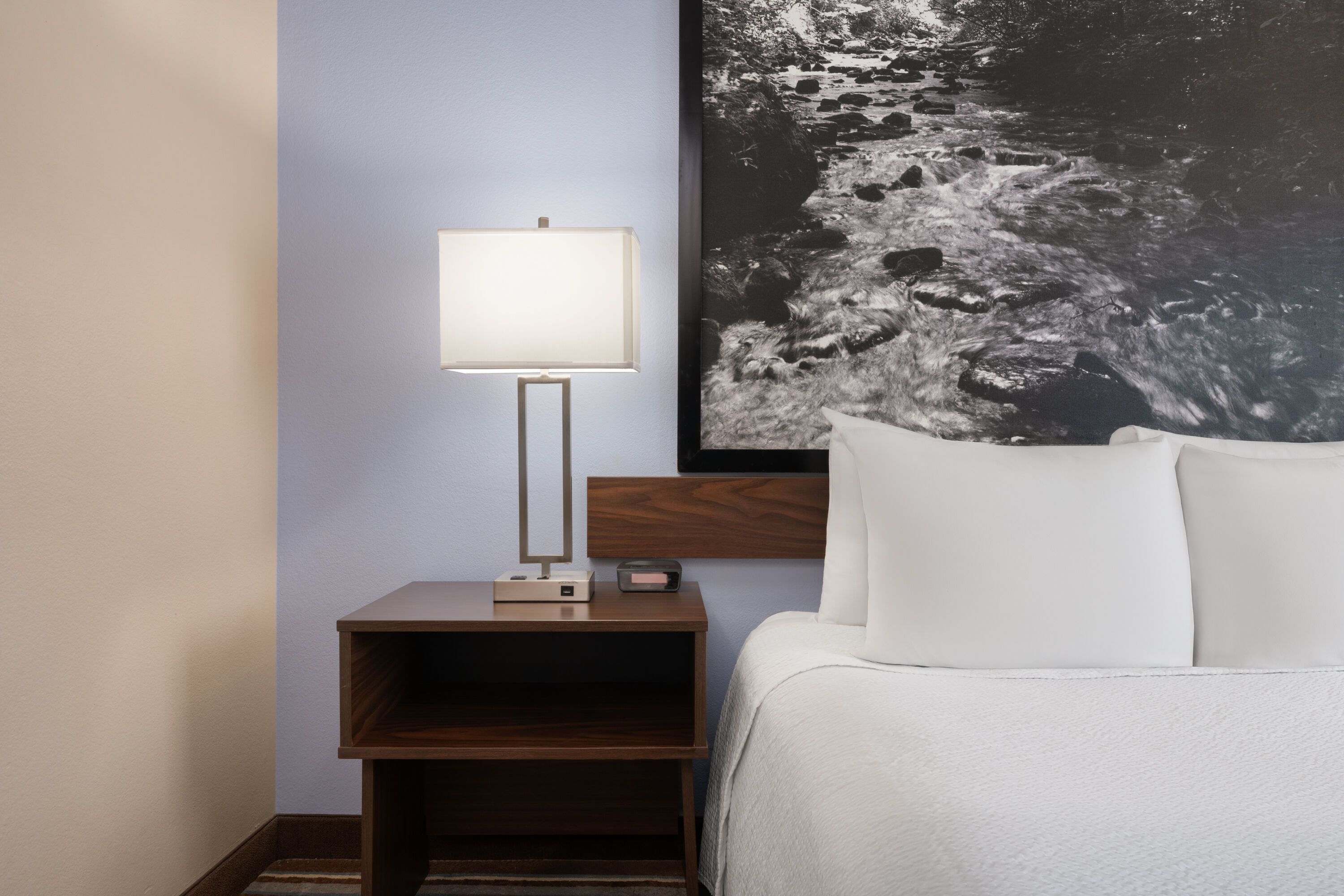 Guest room at the Super 8 by Wyndham Longmont/Twin Peaks in Longmont, Colorado