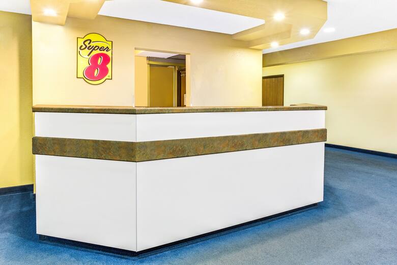 Super 8 Parker/SE Denver Area hotel lobby in Parker, Colorado