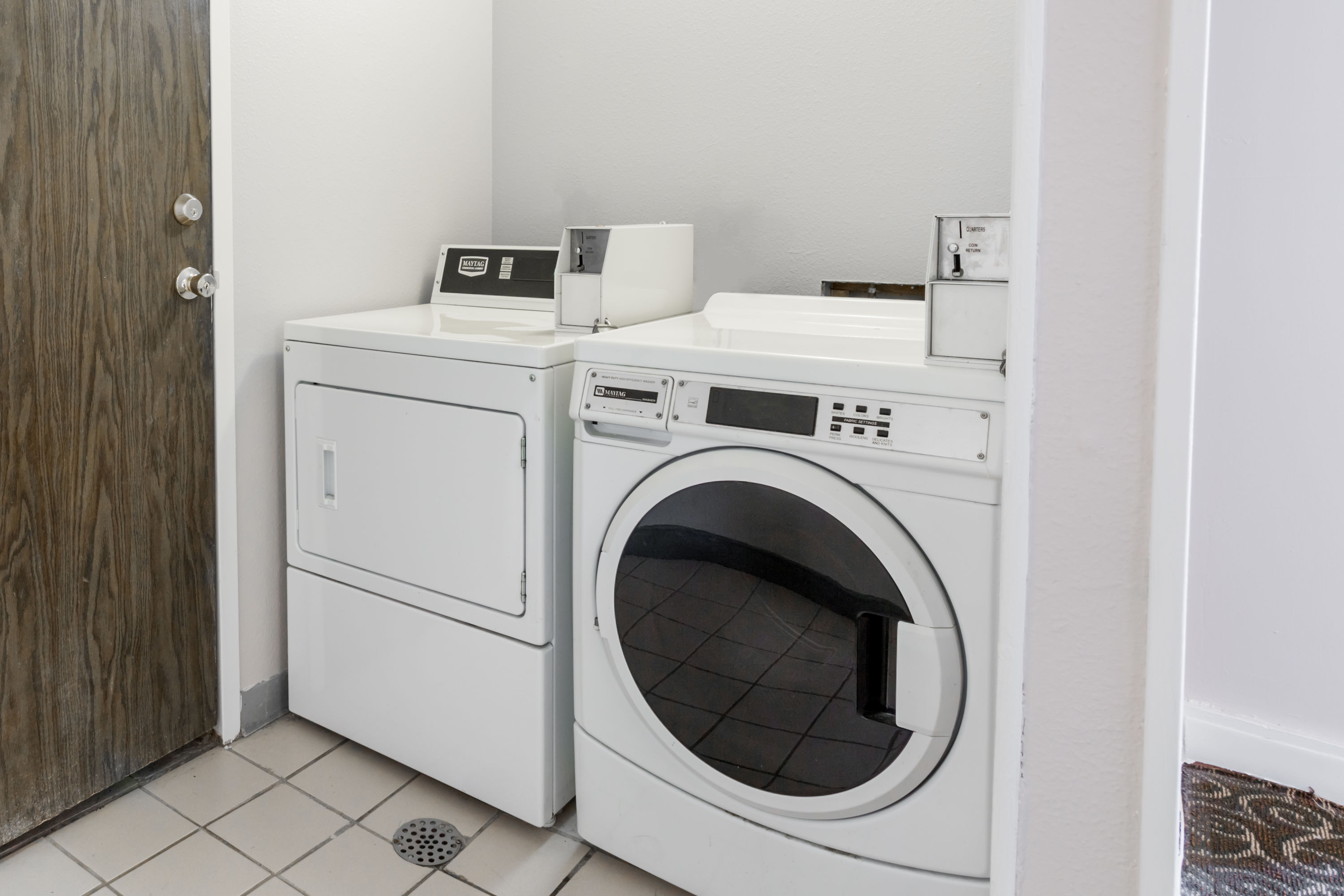 Laundry facilities at Super 8 by Wyndham Sterling CO in Sterling, Colorado