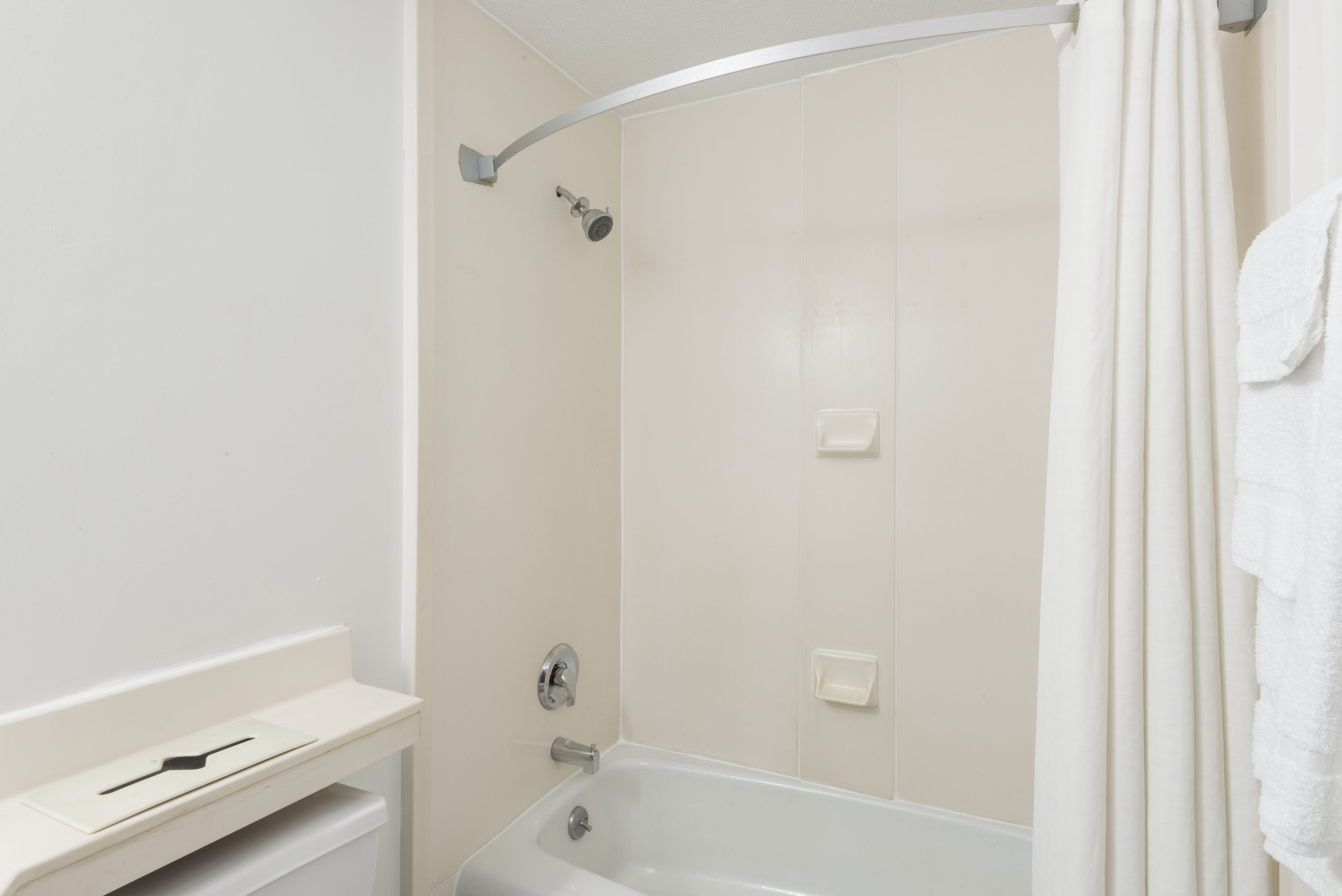 Guest room at the Super 8 by Wyndham Old Saybrook in Old Saybrook, Connecticut