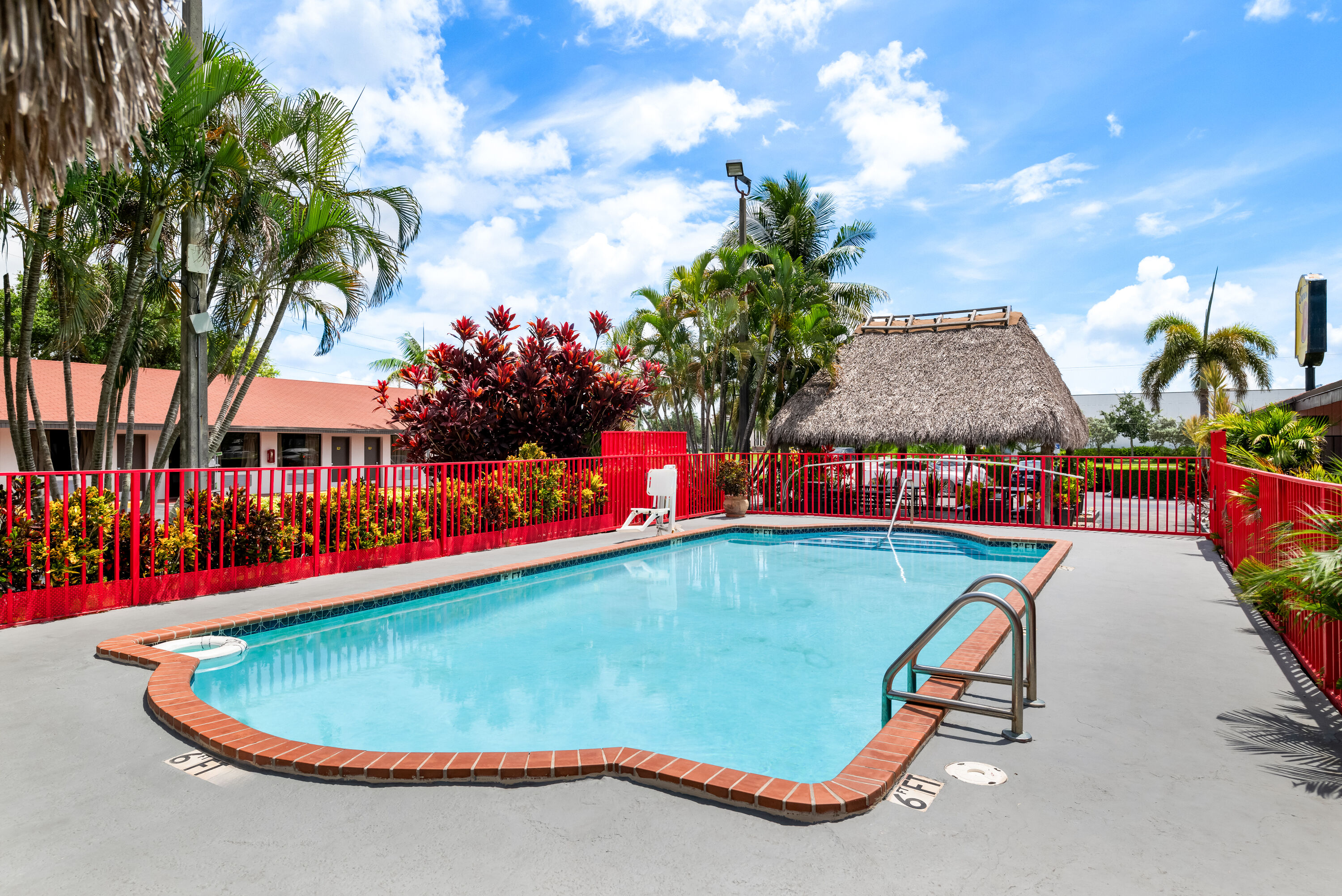 Pool at the Super 8 by Wyndham Florida City/Gateway to Keys/Everglades in Florida City, Florida