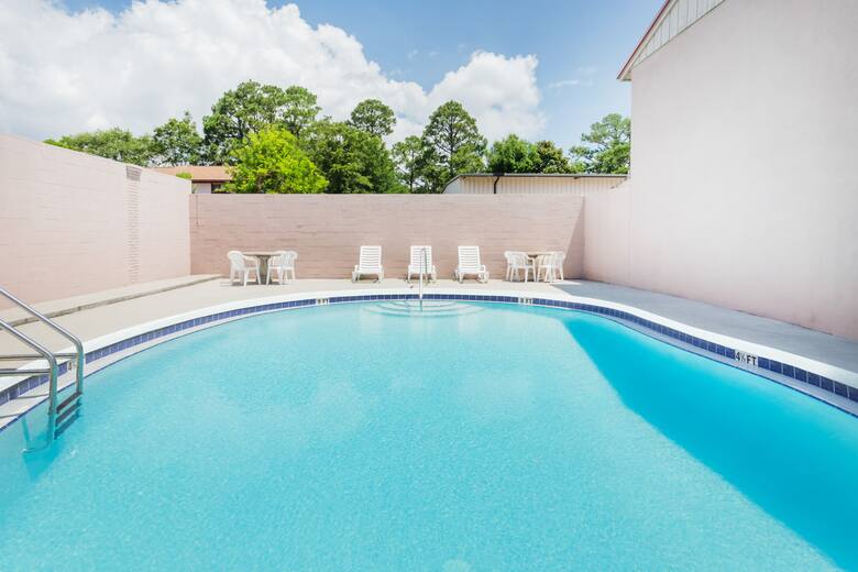 Pool at the Super 8 Ft Walton Beach in Fort Walton Beach, Florida