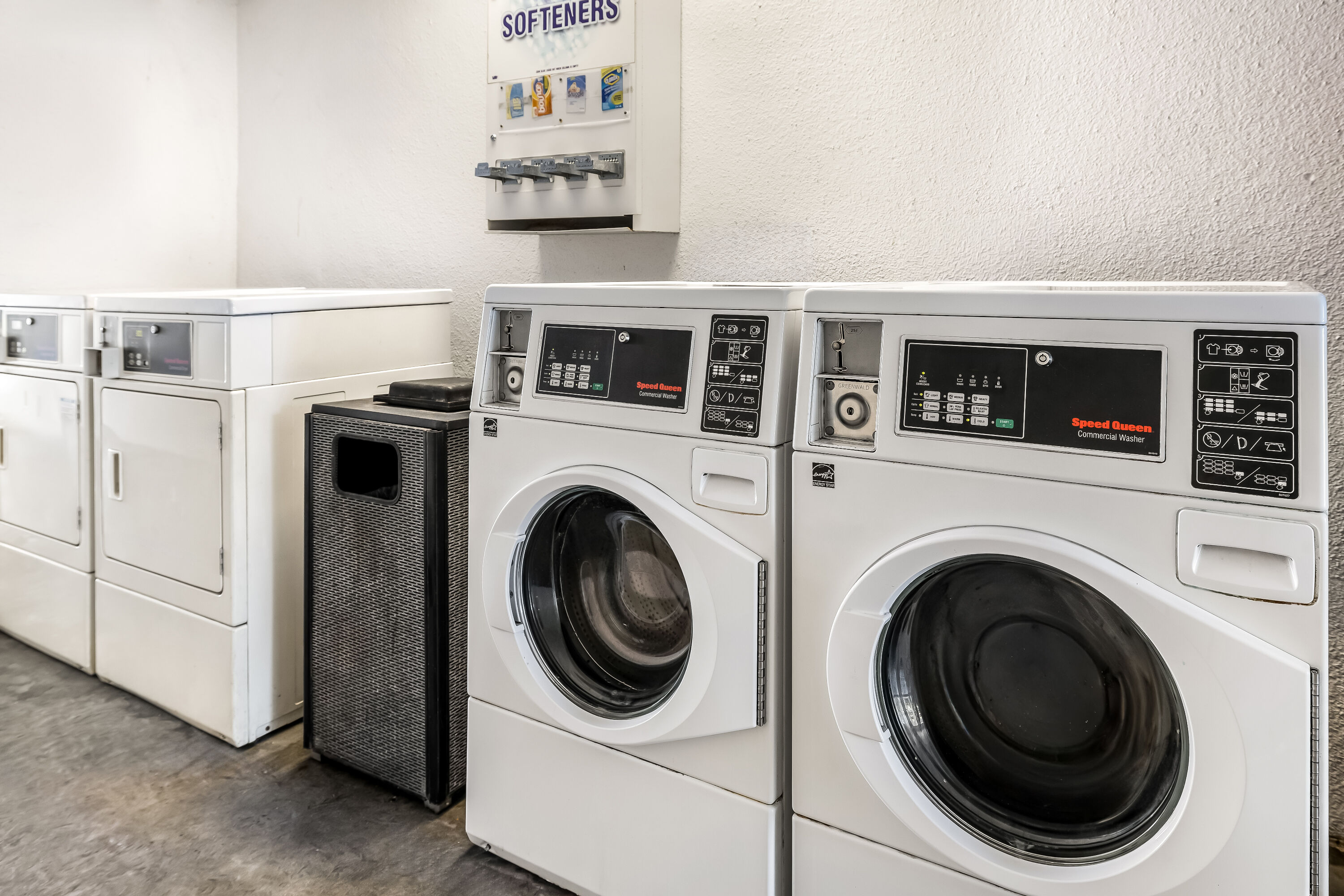 Laundry facilities at Super 8 by Wyndham Riviera Beach West Palm Beach in Riviera Beach, Florida