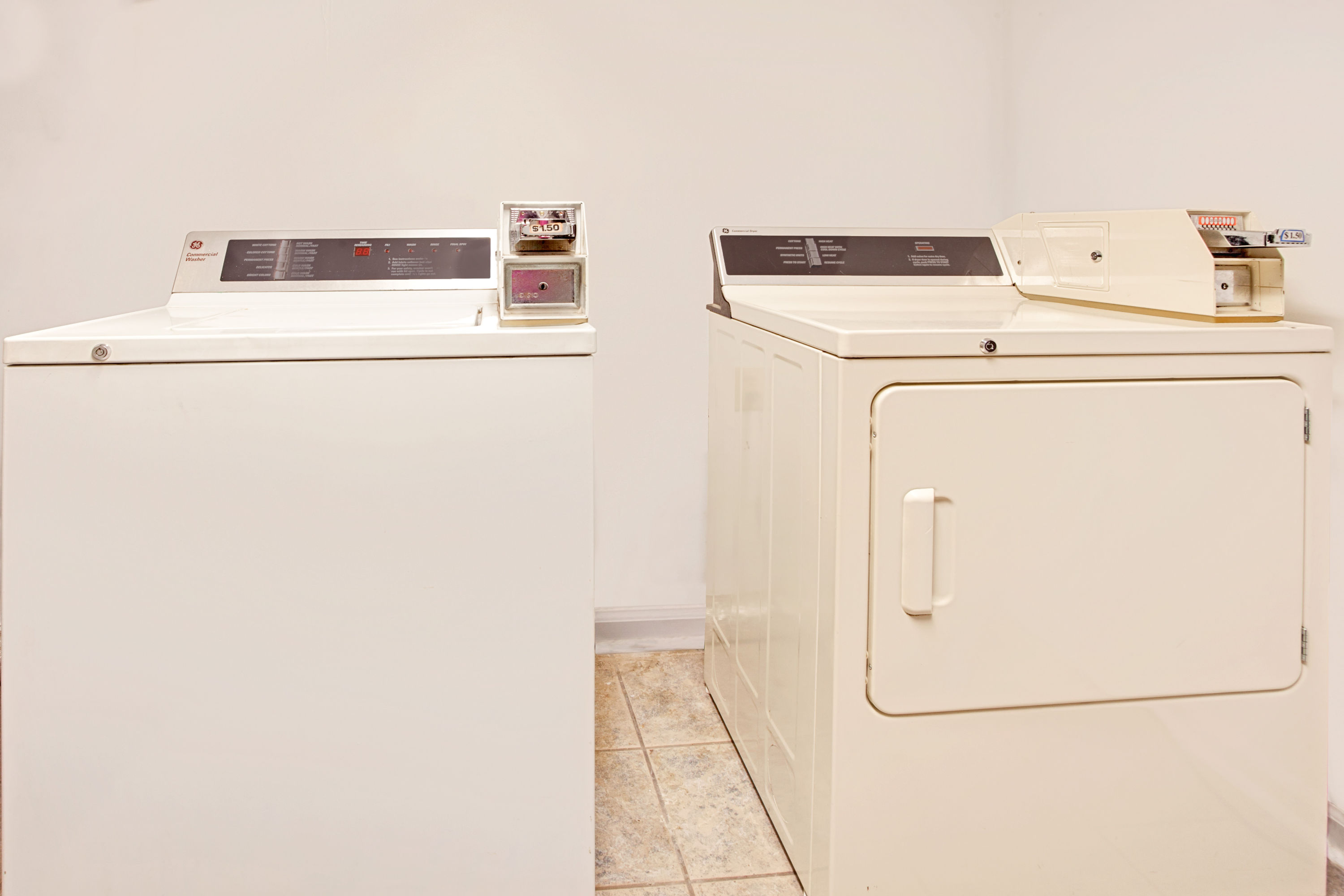 Laundry facilities at Super 8 by Wyndham Acworth/Atlanta Area in Acworth, Georgia