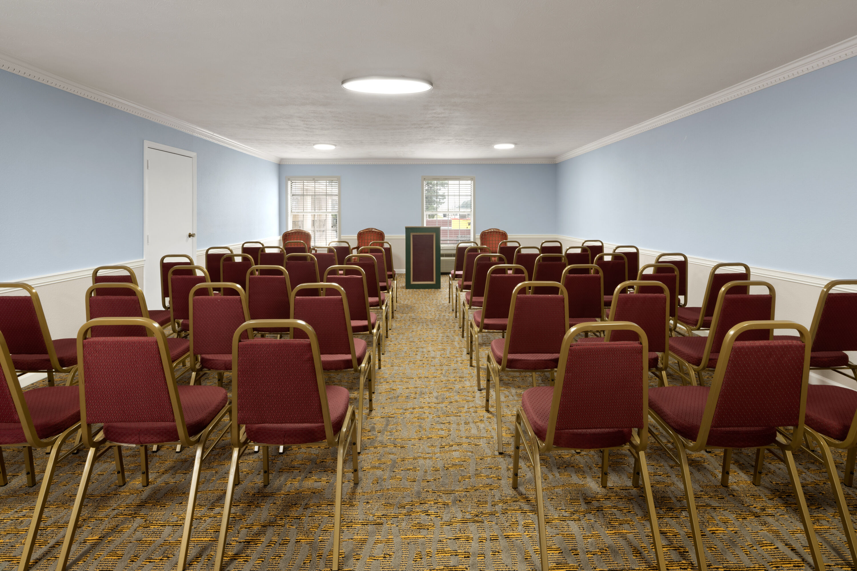 Meeting room at Super 8 by Wyndham Covington in Covington, Georgia