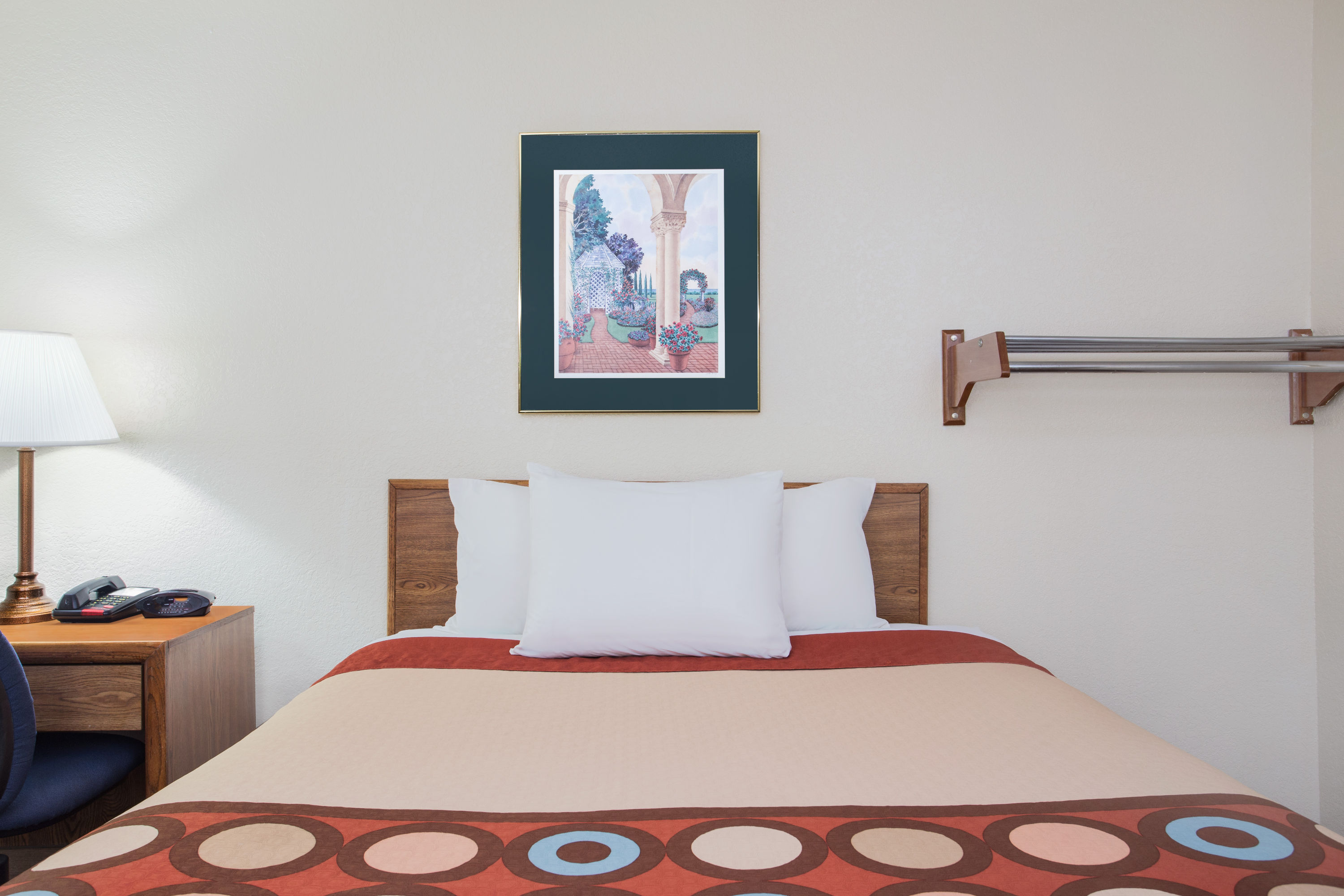 Guest room at the Super 8 by Wyndham Douglas in Douglas, Georgia