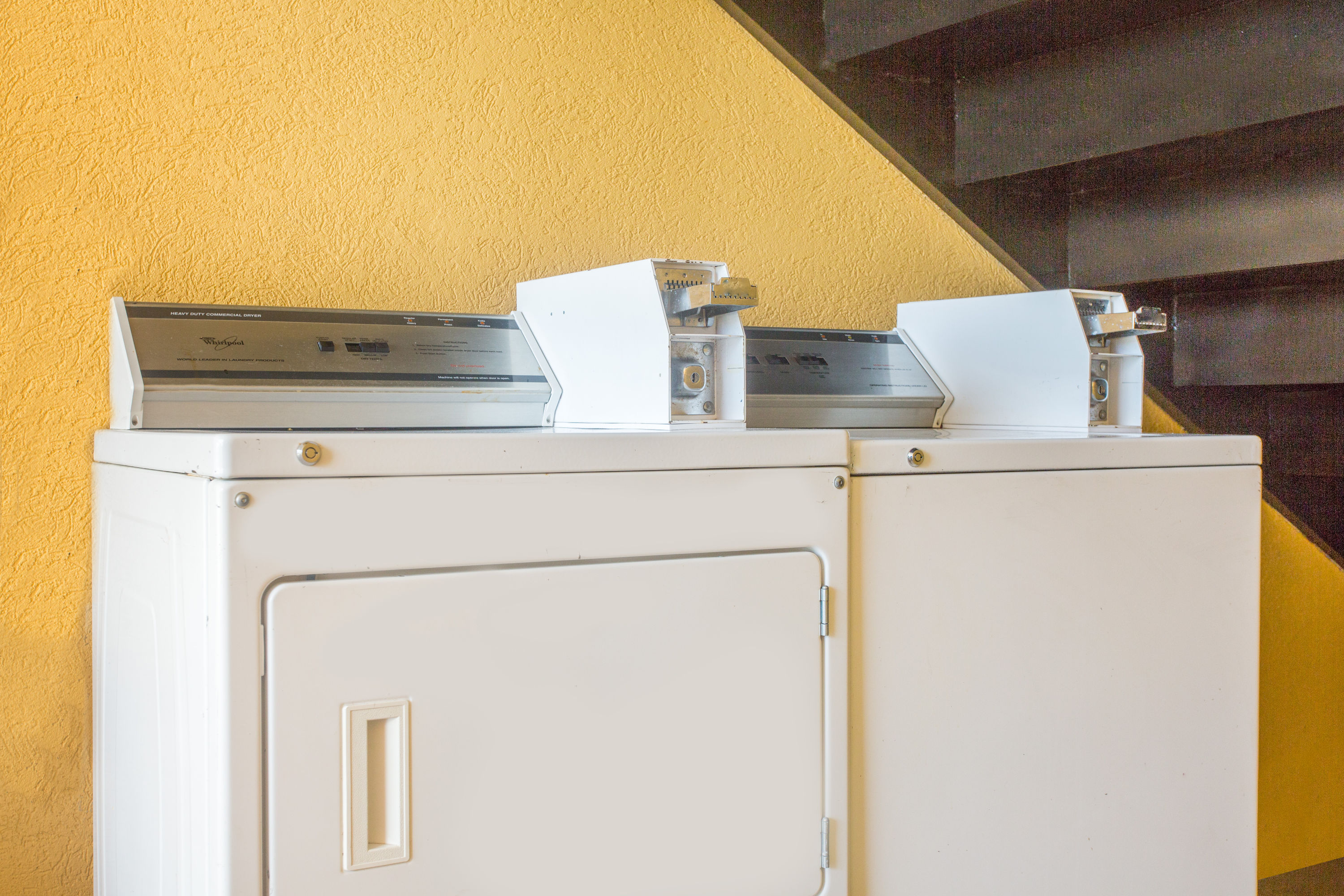Laundry facilities at Super 8 by Wyndham Dublin in Dublin, Georgia