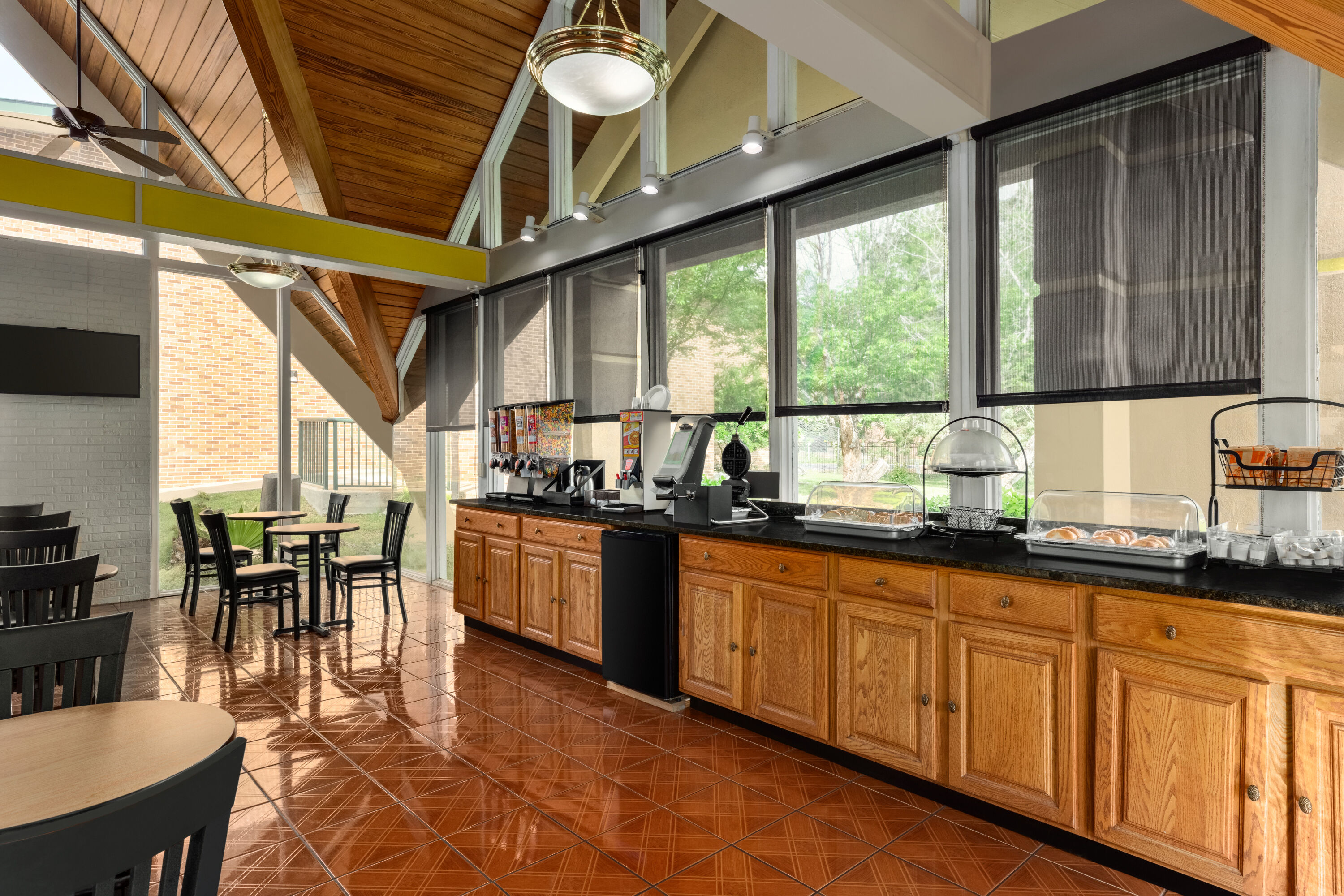 Free breakfast at Super 8 by Wyndham Macon GA in Macon, Georgia