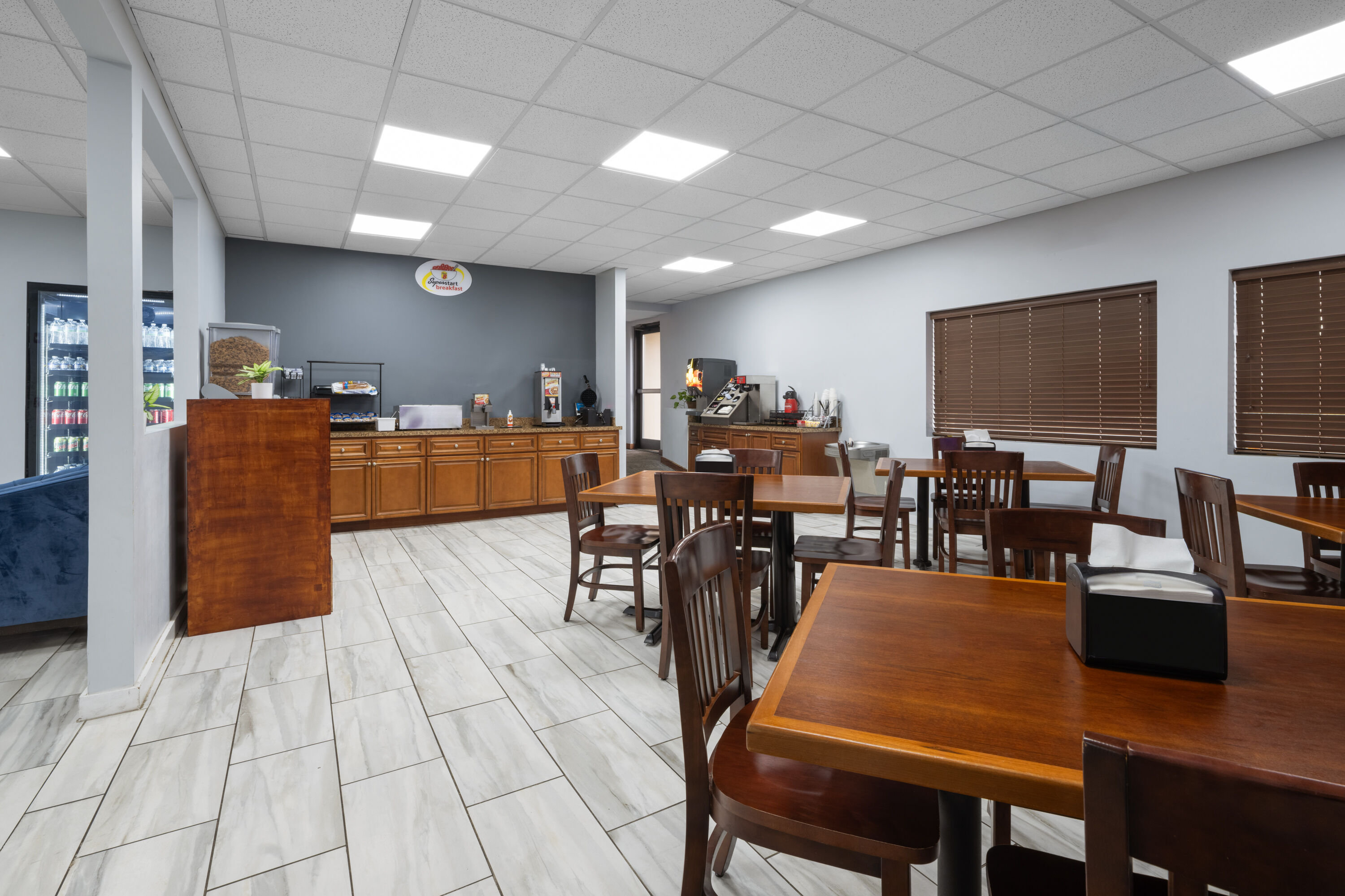 Free breakfast at Super 8 by Wyndham Macon West in Macon, Georgia