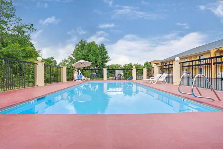 Pool at the Super 8 Newnan in Newnan, Georgia