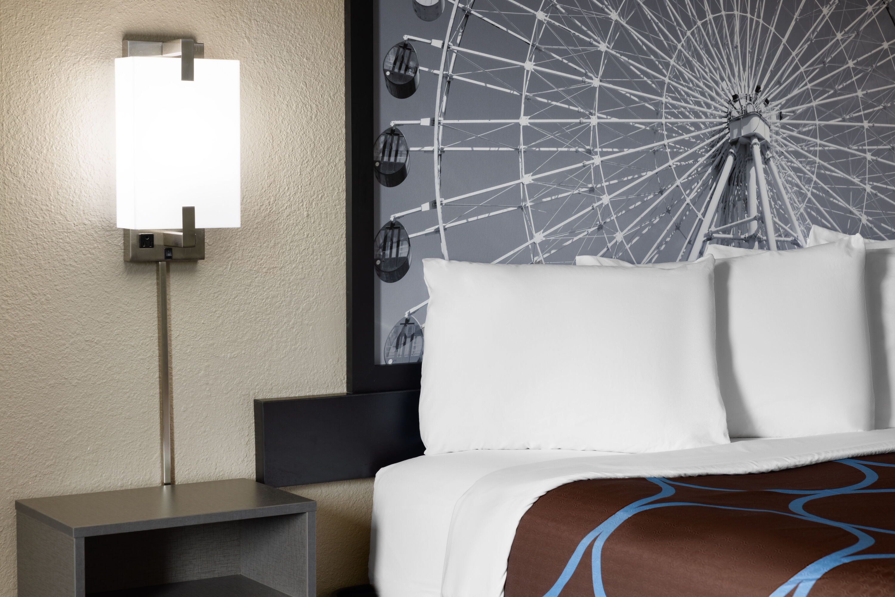 Guest room at the Super 8 by Wyndham Perry National Fairground Area I-75 in Perry, Georgia