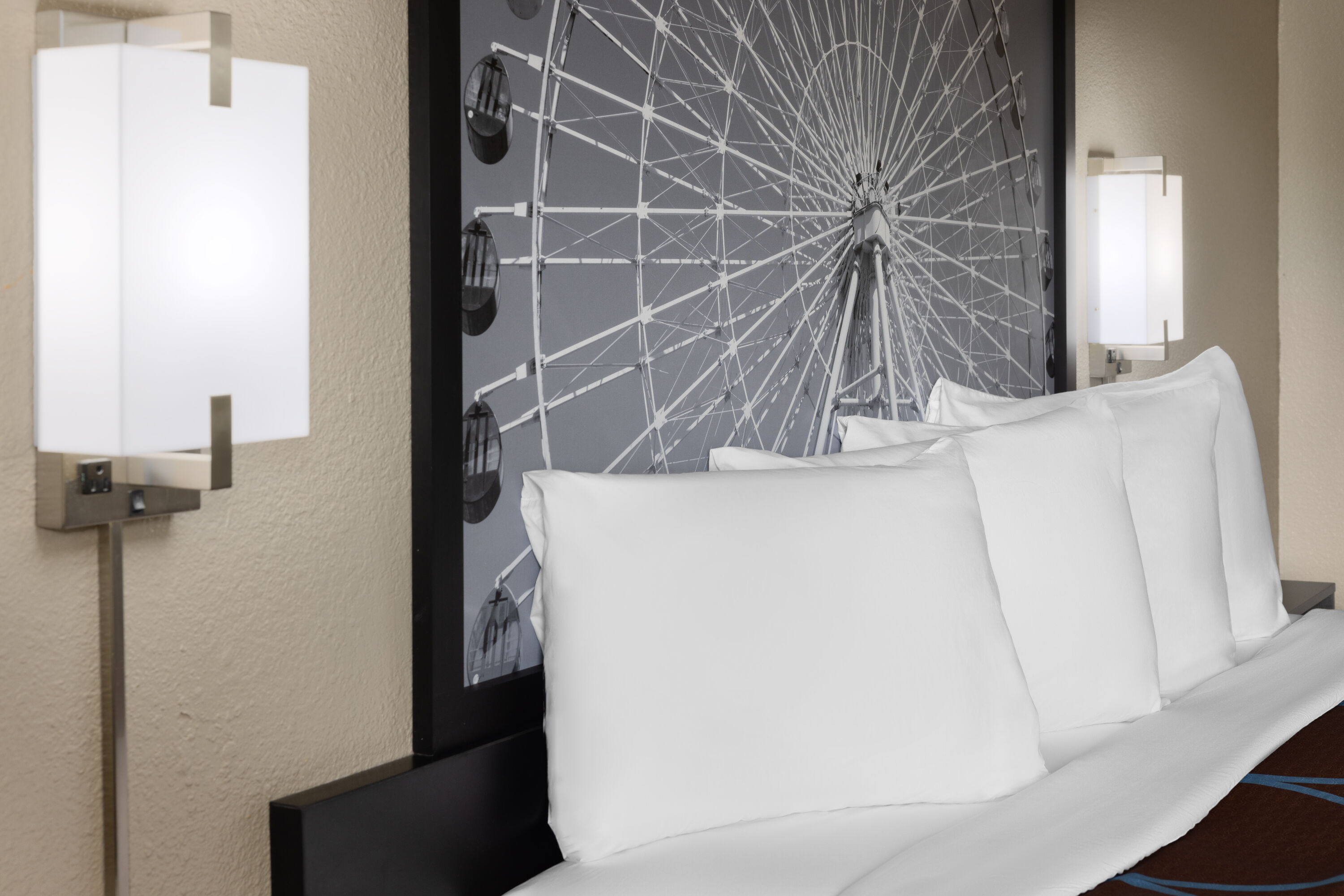 Guest room at the Super 8 by Wyndham Perry National Fairground Area I-75 in Perry, Georgia