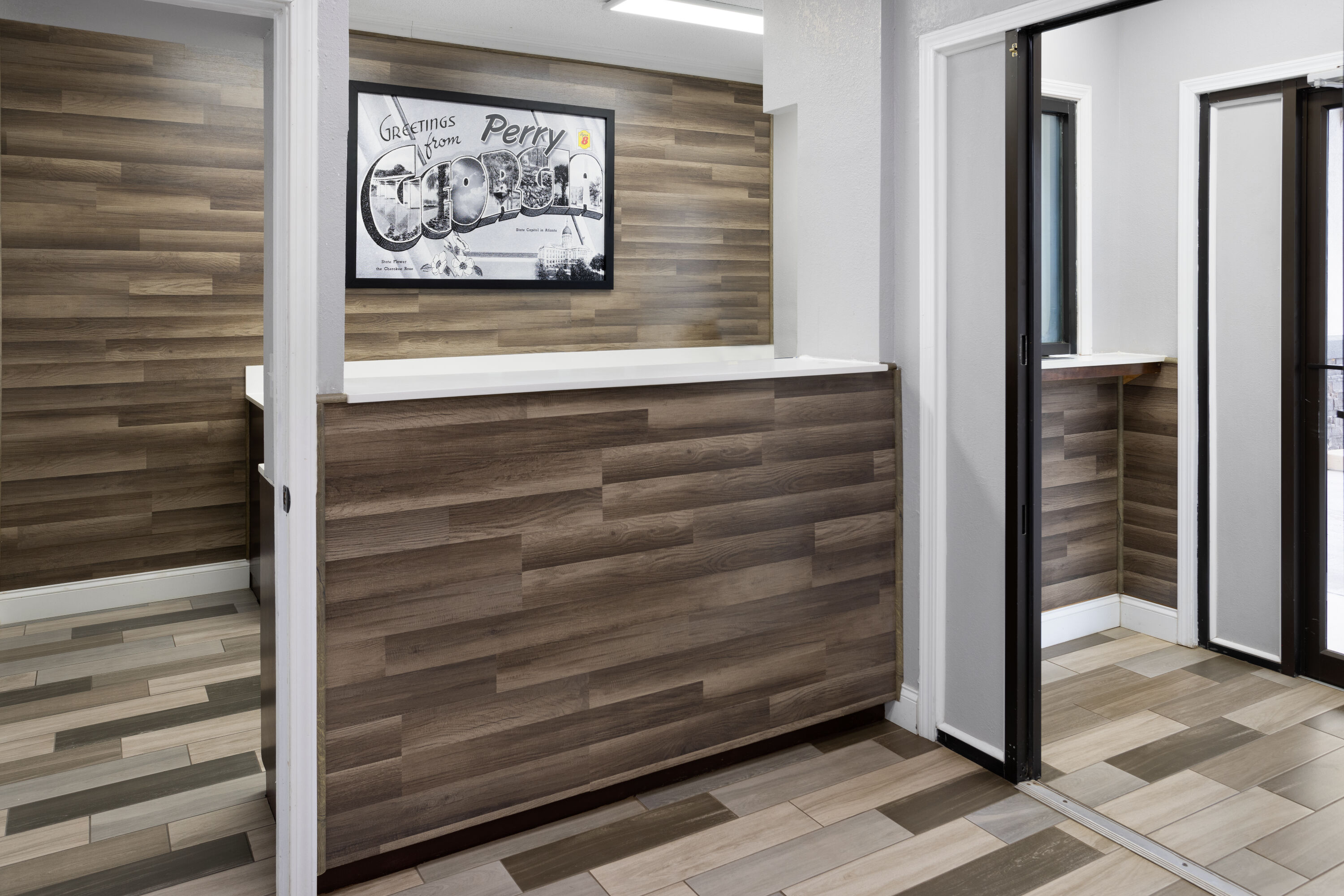 Super 8 by Wyndham Perry National Fairground Area I-75 reception in Perry, Georgia